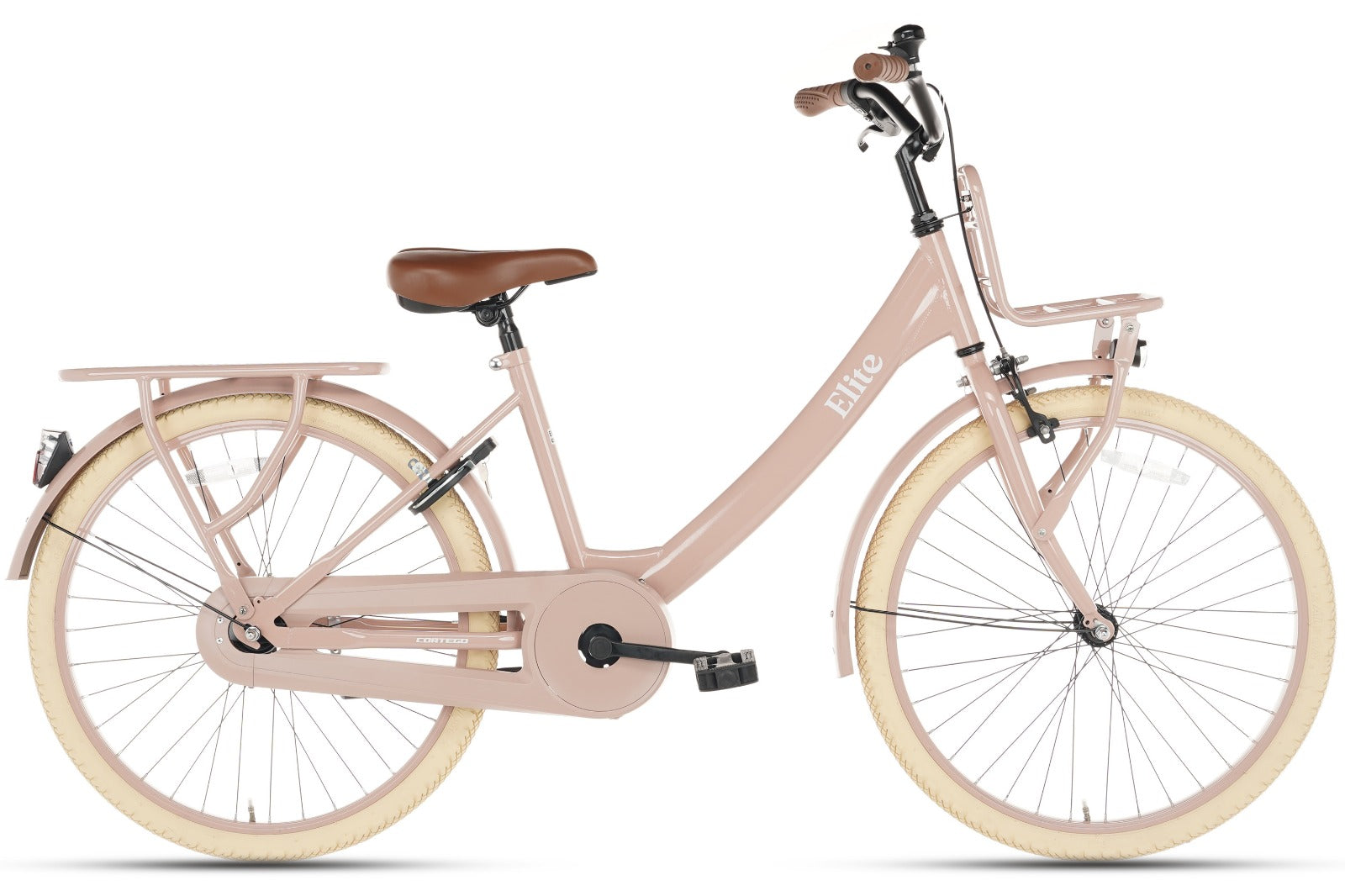 Cortego Elite Meisjesfiets 26 inch Zalm