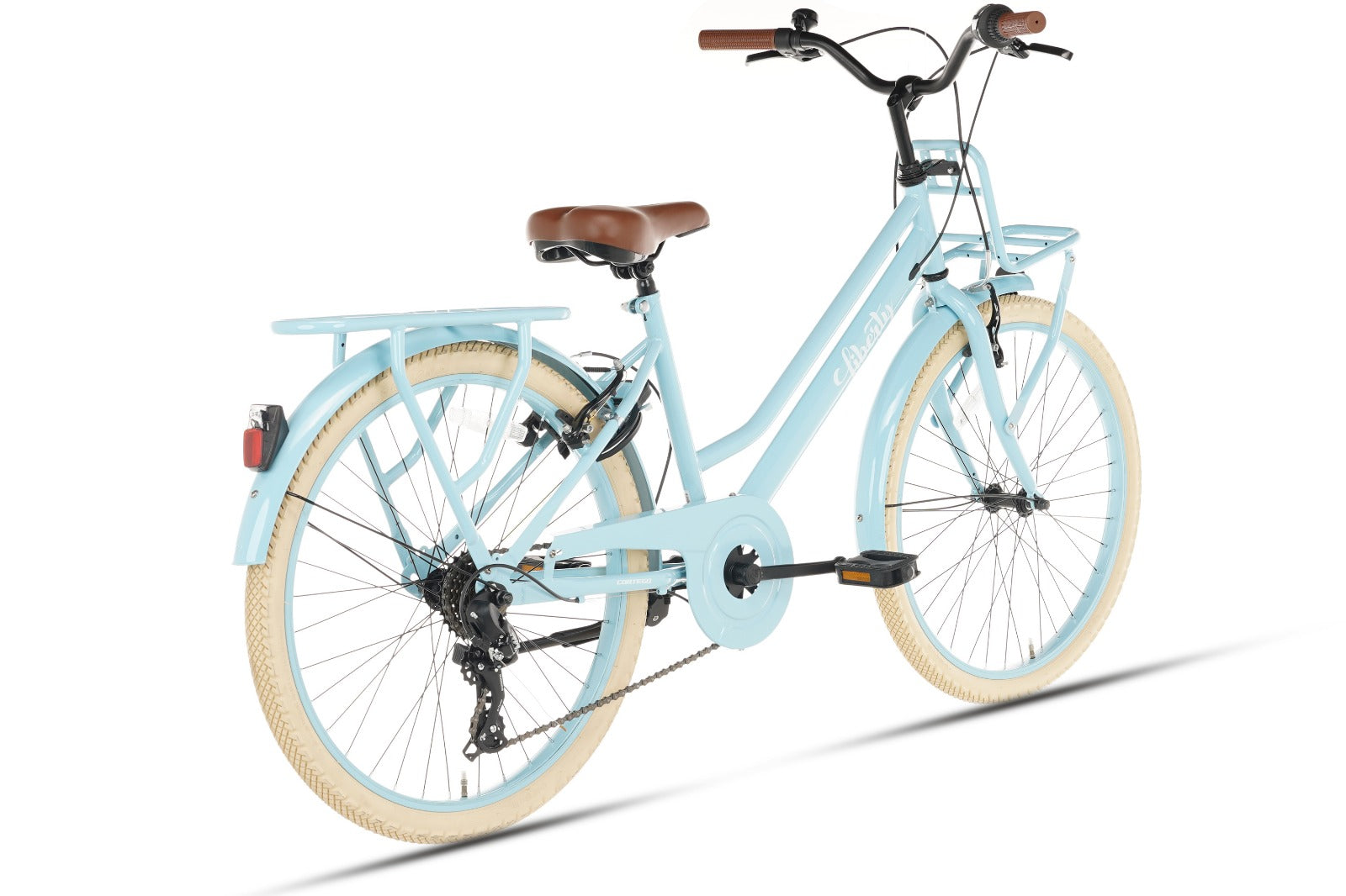 Cortego liberty Meisjesfiets 24 inch - 7 Versnellingen - Blauw