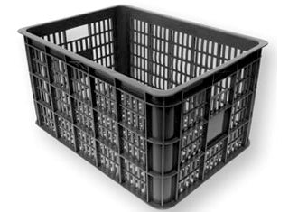 Basil Transportkrat Zwart Groot