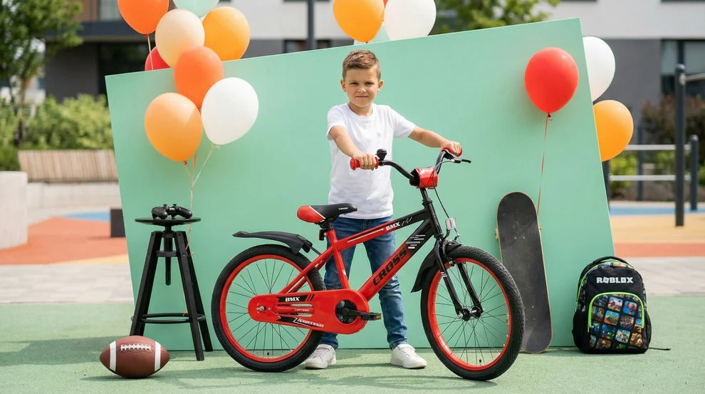 Cortego BMX Cross Jongensfiets Rood 22 inch