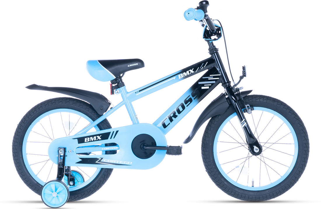 Cortego BMX Cross Jongensfiets blauw 18 Inch