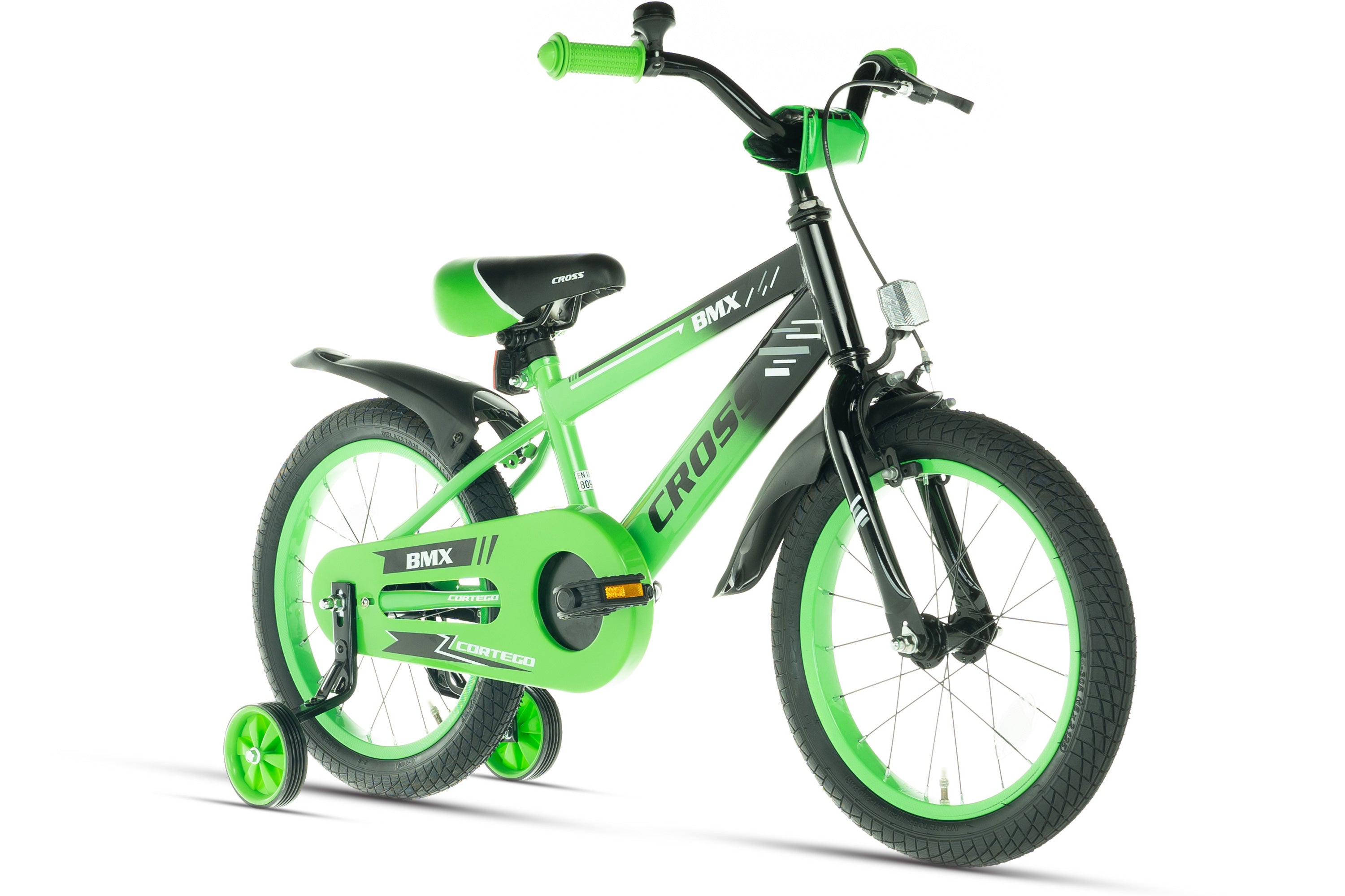 Cortego BMX Cross Jongensfiets groen 16 Inch