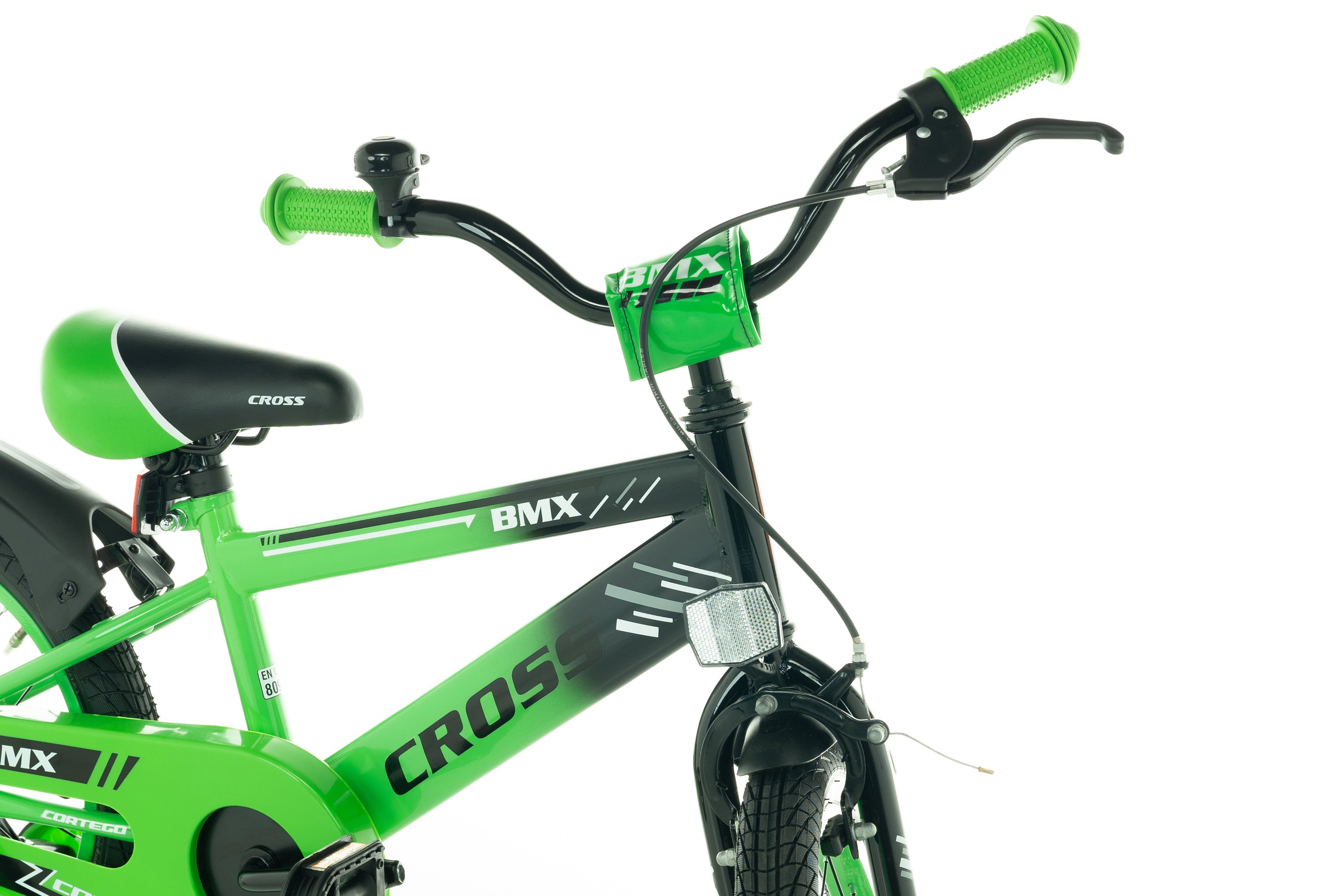 Cortego BMX Cross Jongensfiets groen 16 Inch