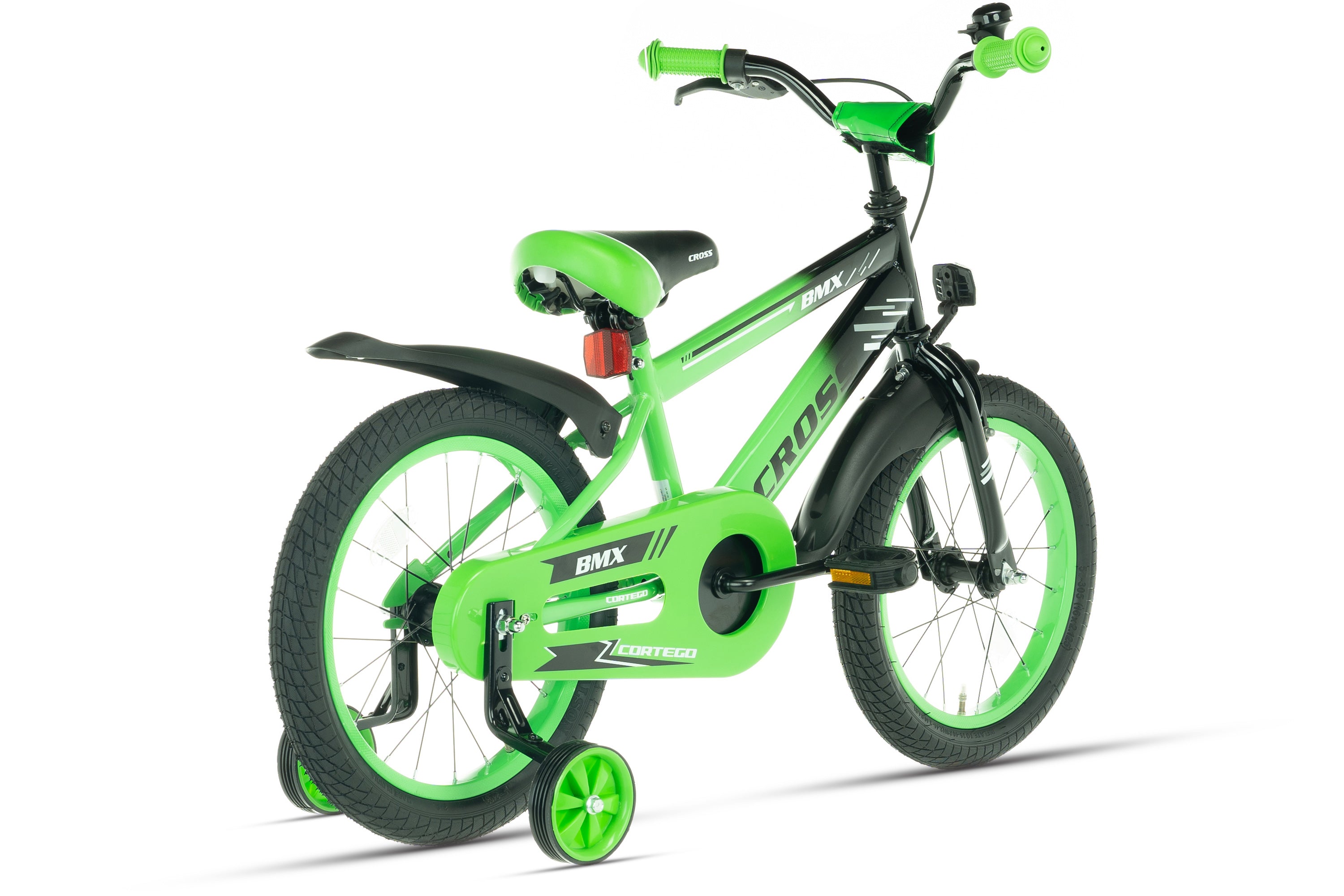 Cortego BMX Cross Jongensfiets groen 16 Inch