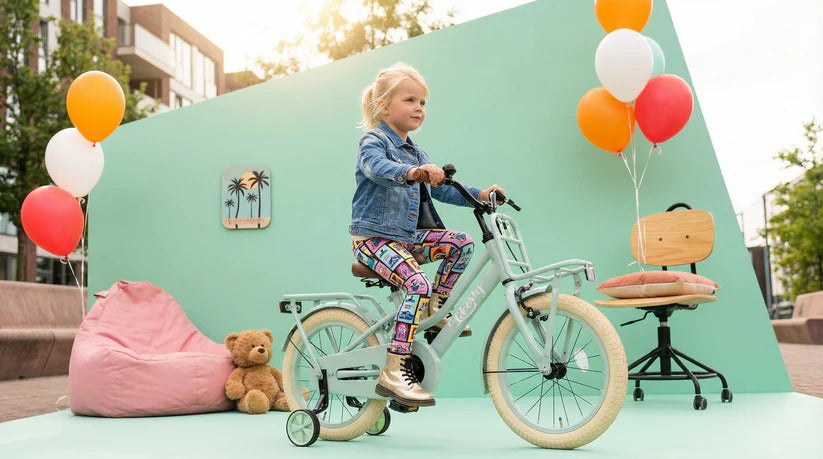 Cortego Liberty meisjesfiets Groen 16 inch