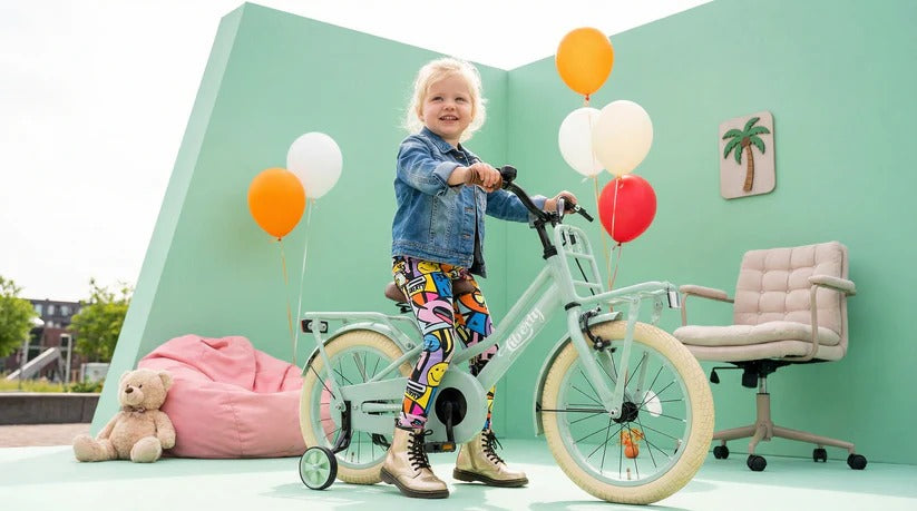 Cortego Liberty meisjesfiets Groen 16 inch