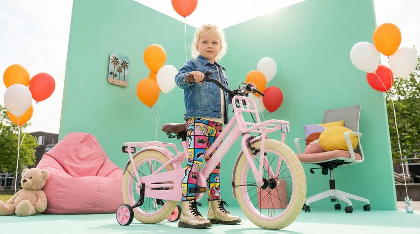 Cortego Liberty meisjesfiets Roze 16 inch