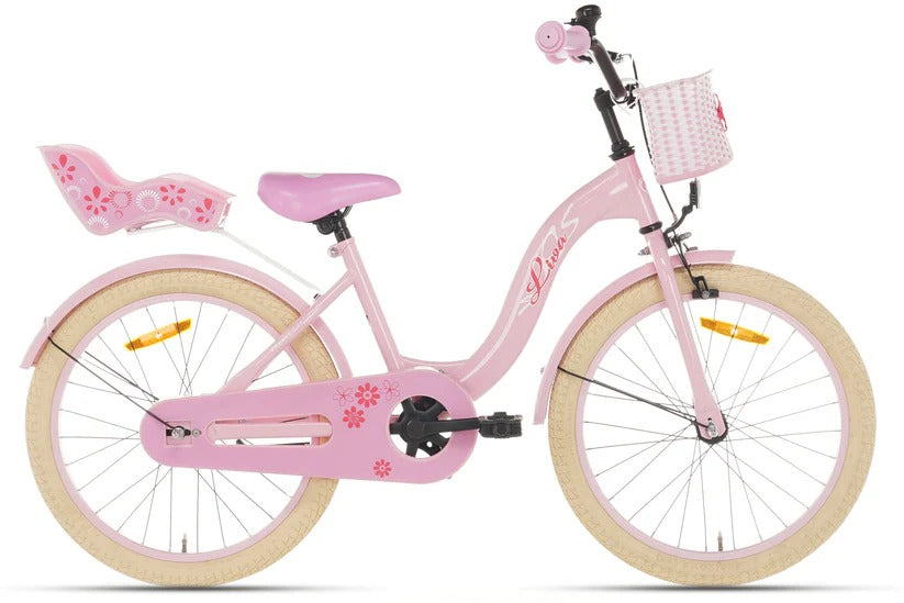 Cortego Liva Meisjesfiets 20 inch Roze