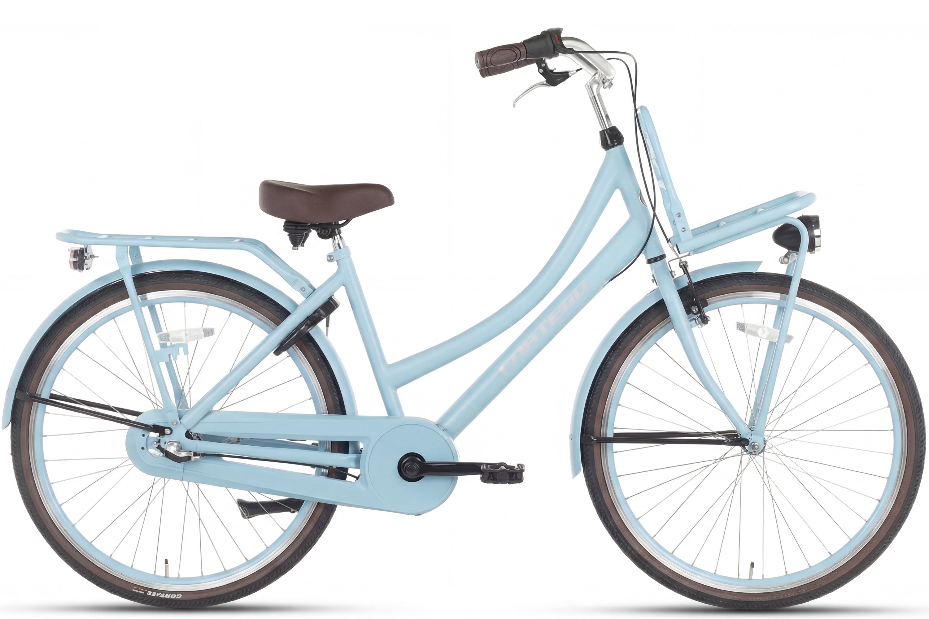 Cortego Cargo Meisjesfiets 24 inch - 3 Versnellingen - Blauw