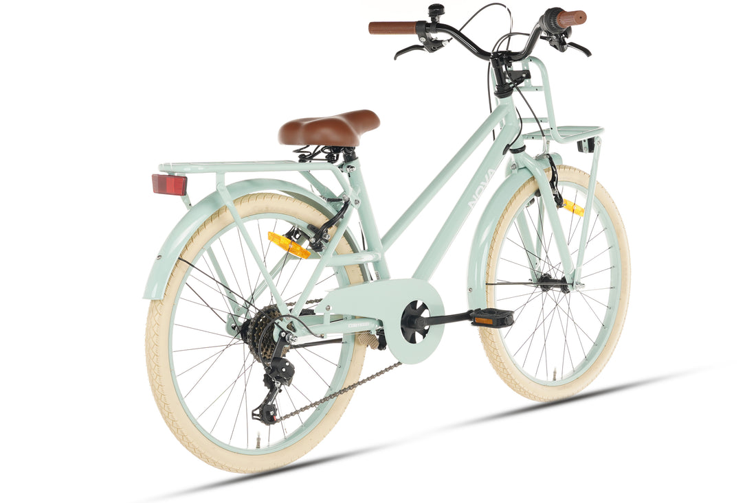 Cortego Nova Meisjesfiets 22 inch - 7 Versnellingen - Groen