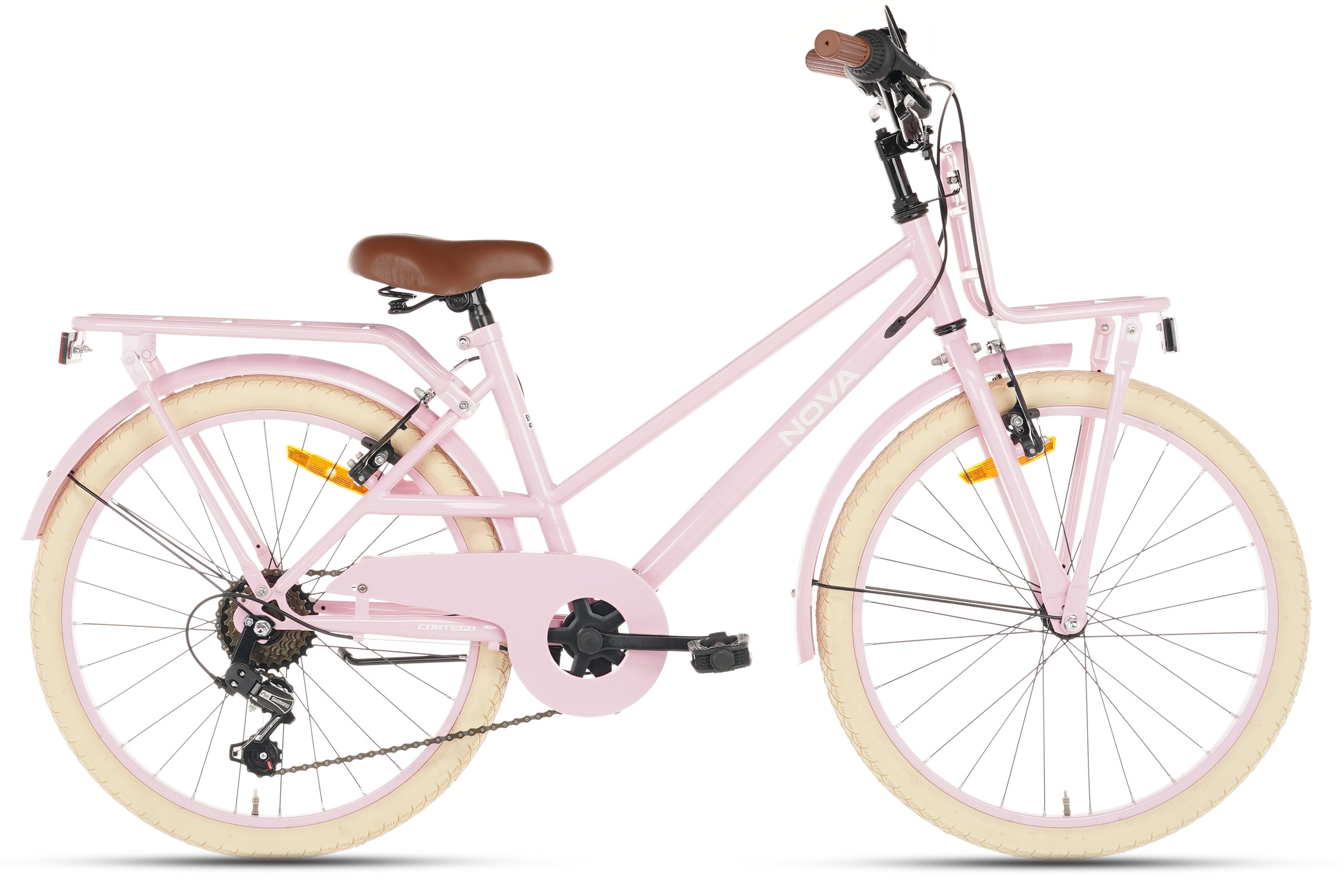 Cortego Nova Meisjesfiets 22 inch - 7 Versnellingen - Roze