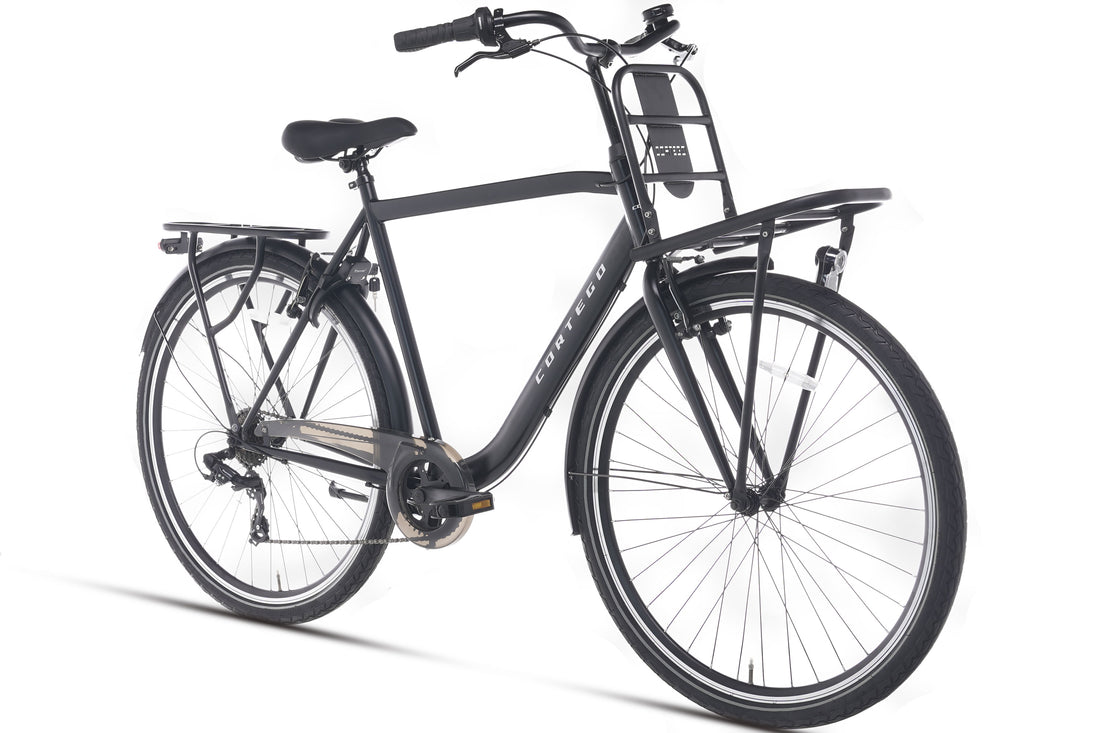 Cortego Premium Plus Herenfiets 7 Versnellingen Mat-Zwart