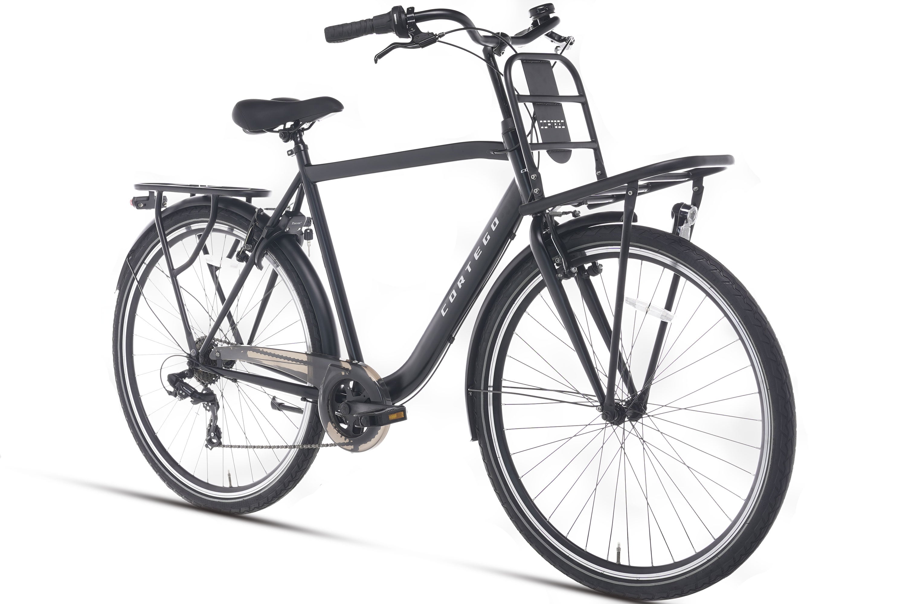 Cortego Premium Plus Herenfiets 7 Versnellingen Mat-Zwart