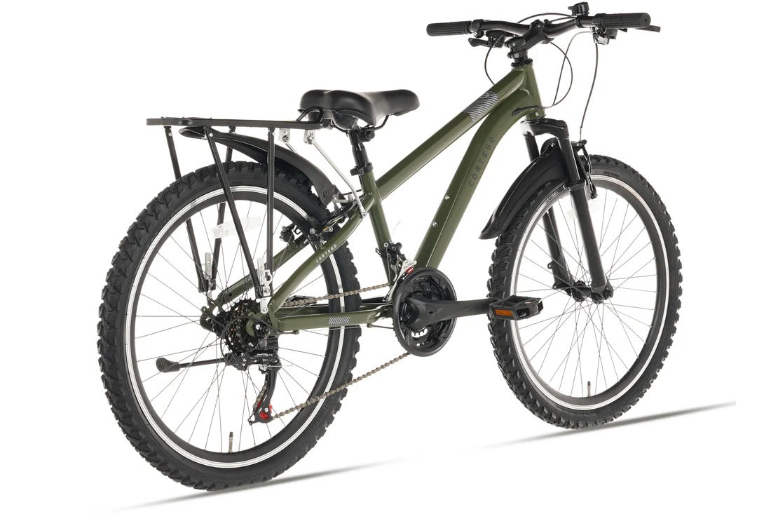 Cortego Ranger Plus Jongensfiets 26 inch Army Green - 21 Versnellingen