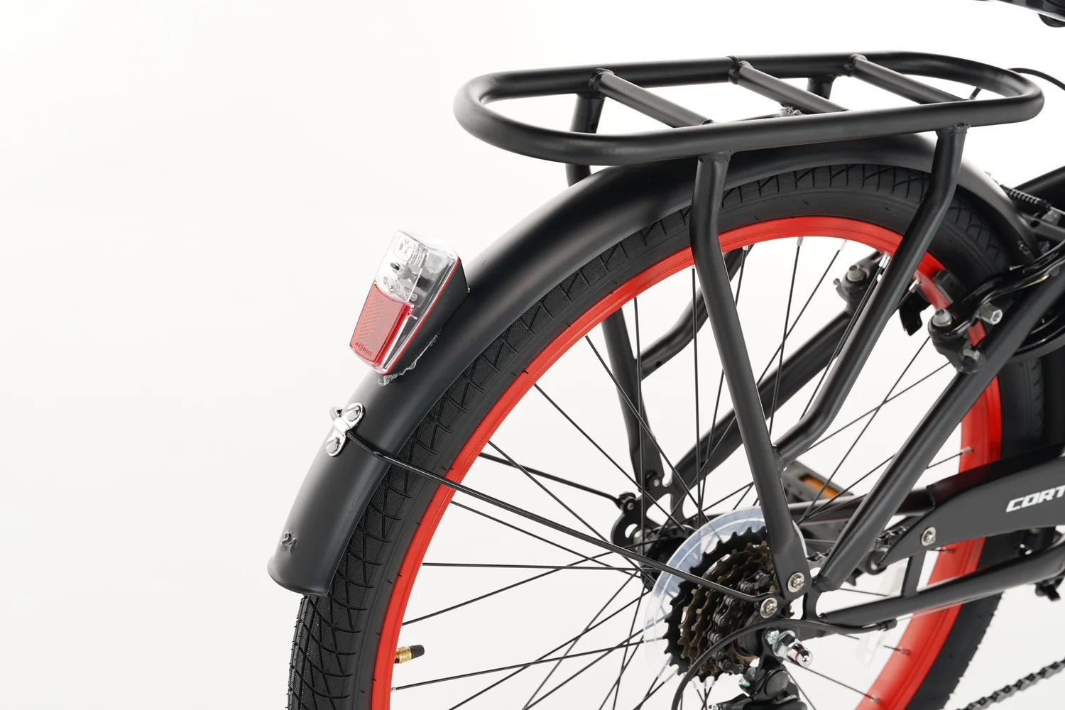 Cortego Rebel Jongensfiets 26 Inch Rood - 6 Versnellingen