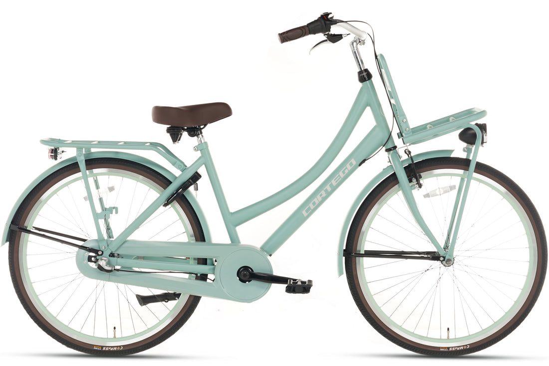Cortego Cargo Meisjesfiets 24 inch - 3 Versnellingen - Groen