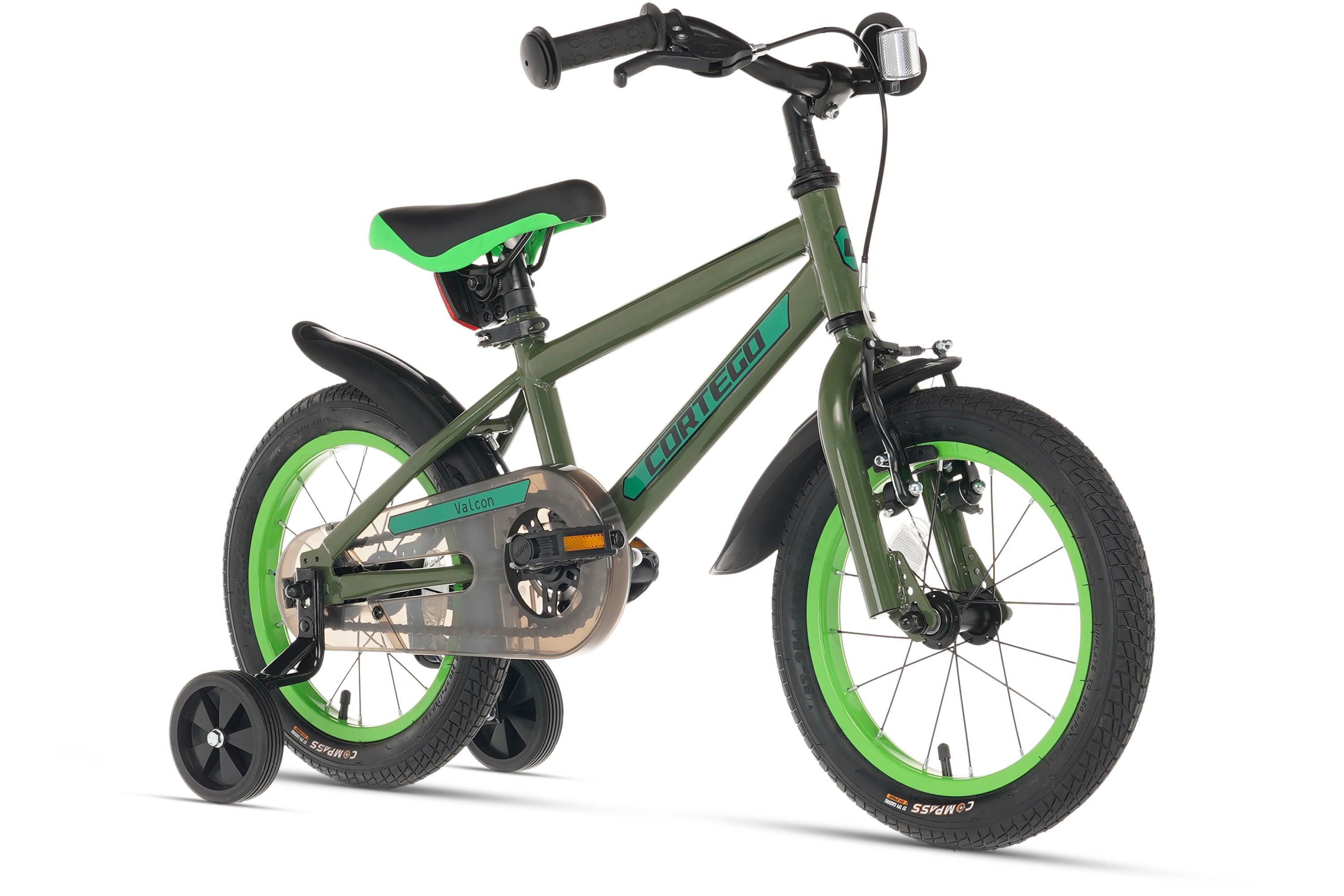 Puky Youke 12 Classic retro green met stuurmand Puky Youke 12 Classic retro green met stuurmand