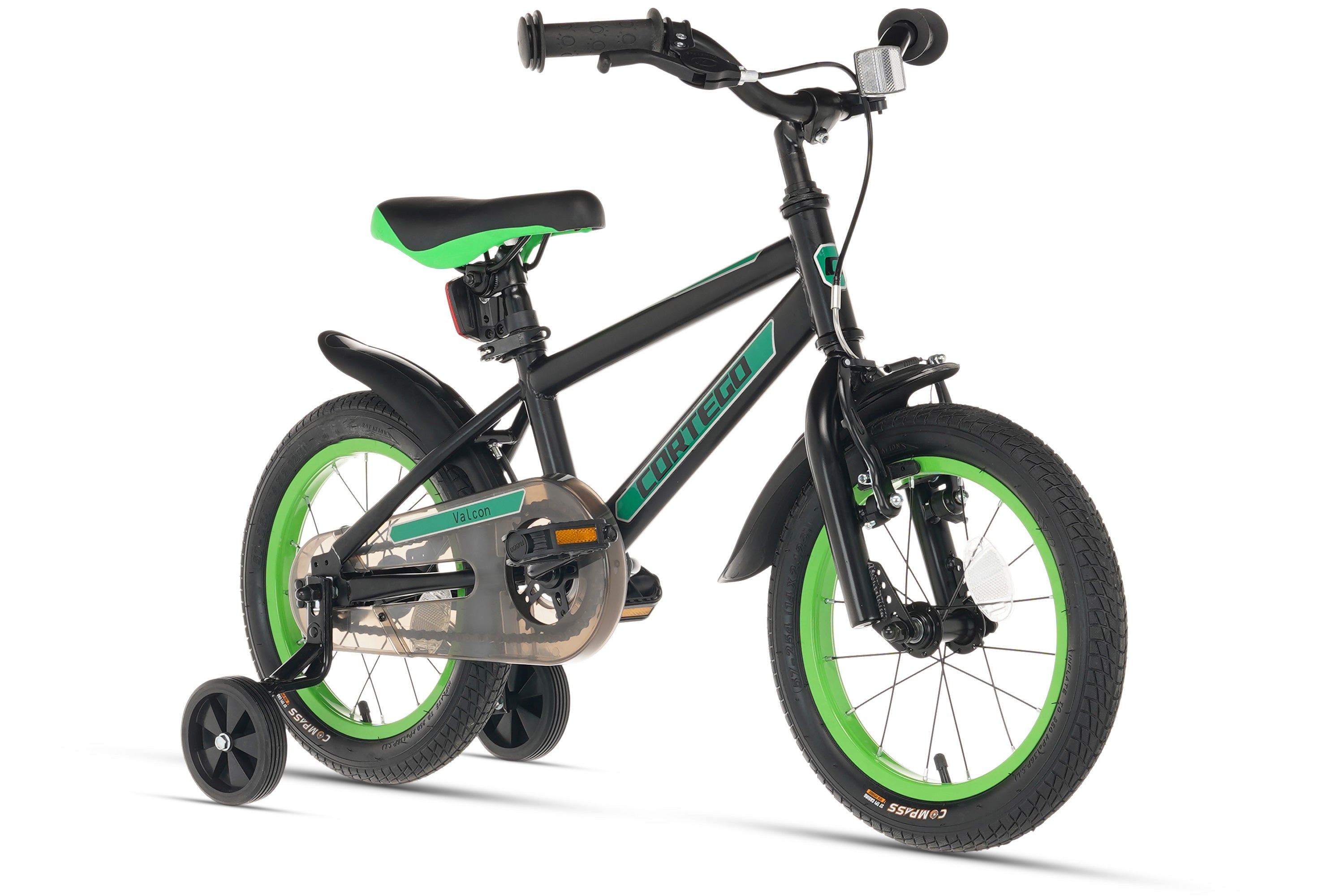 Cortego Valcon Jongensfiets 16 Inch Zwart