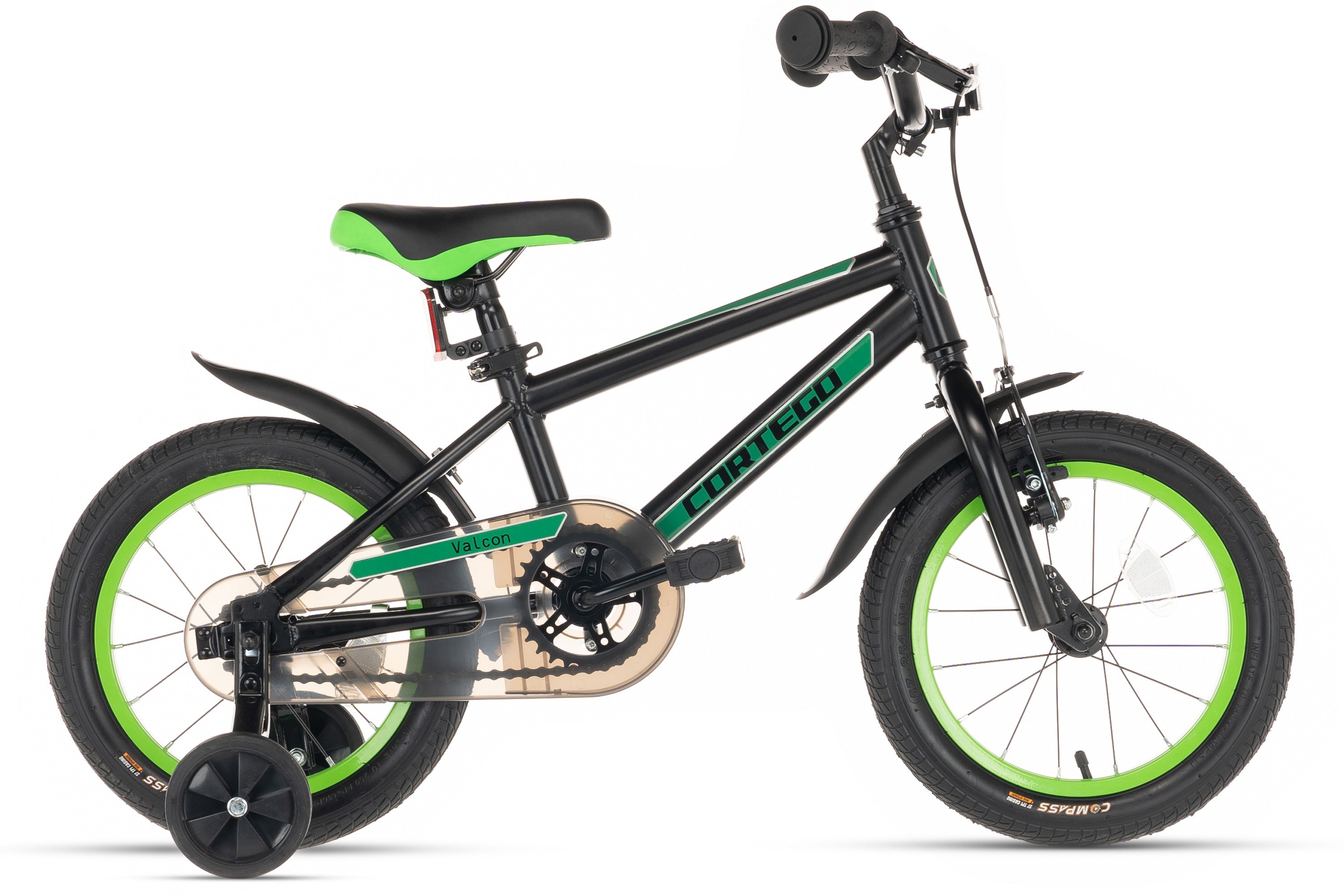 Cortego Valcon Jongensfiets 16 Inch Zwart