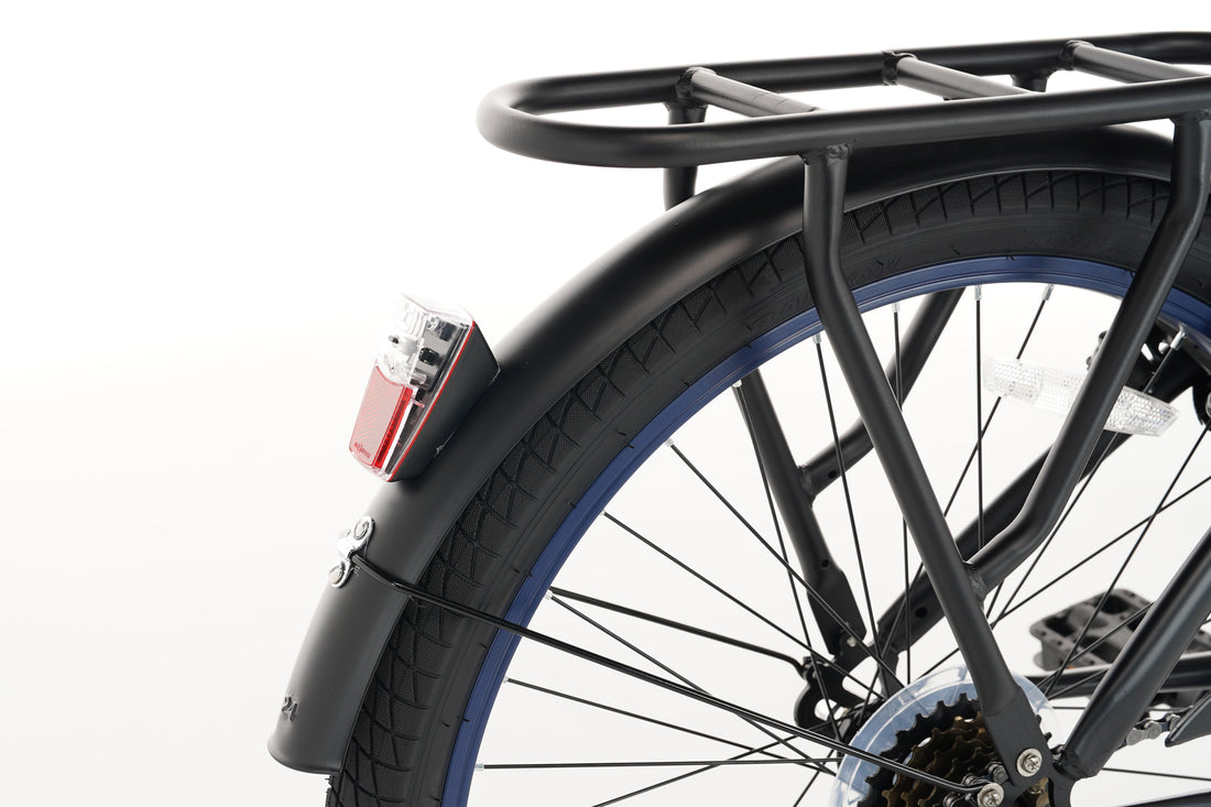 Cortego Rebel Jongensfiets 24 Inch Blauw - 6 Versnellingen