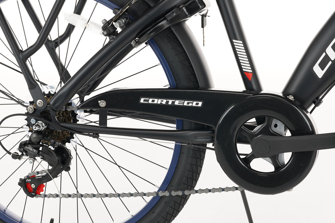 Cortego Rebel Jongensfiets 24 Inch Blauw - 6 Versnellingen