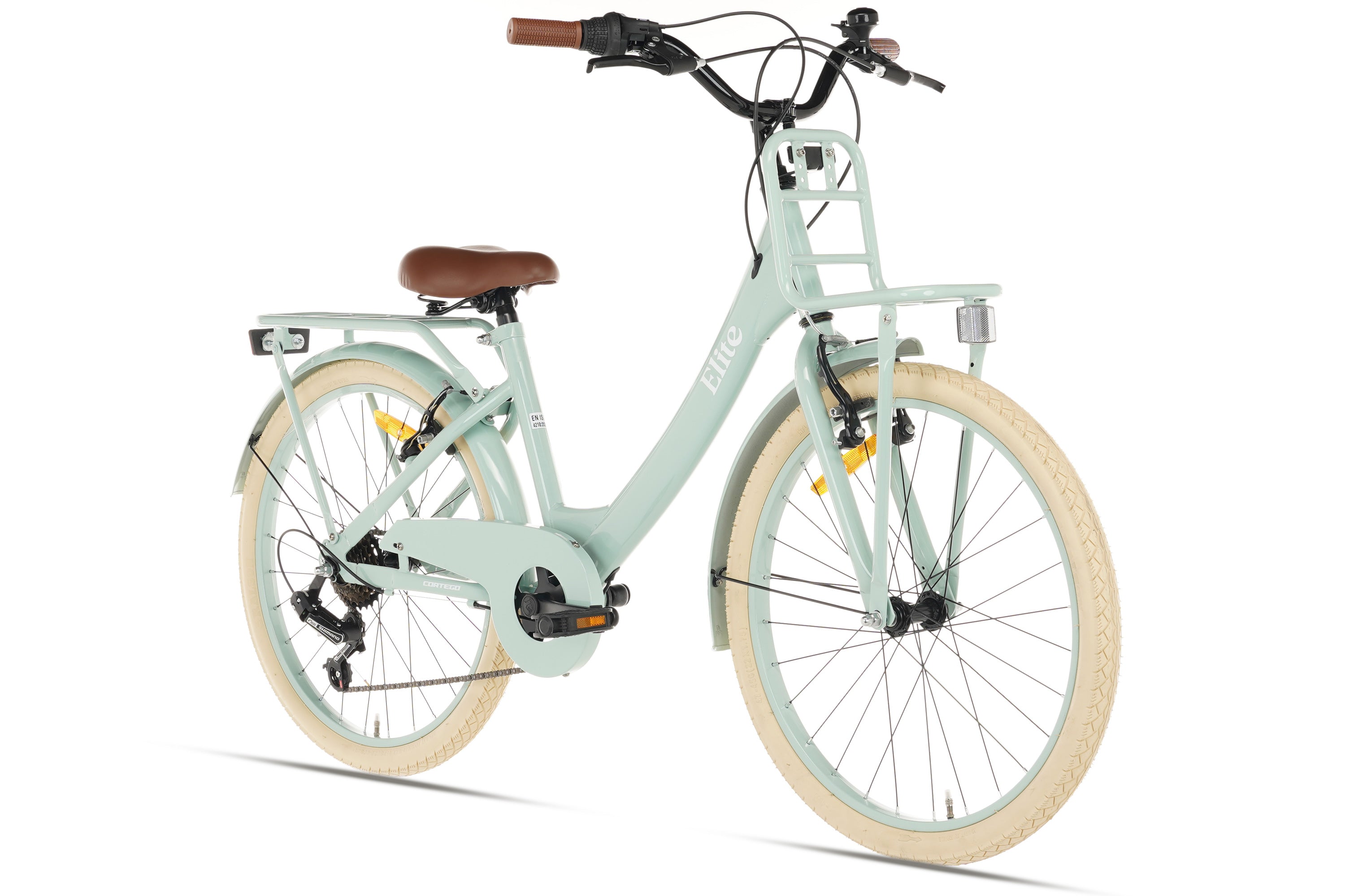 Cortego Elite Meisjesfiets 22 inch - 7 Versnellingen - Groen