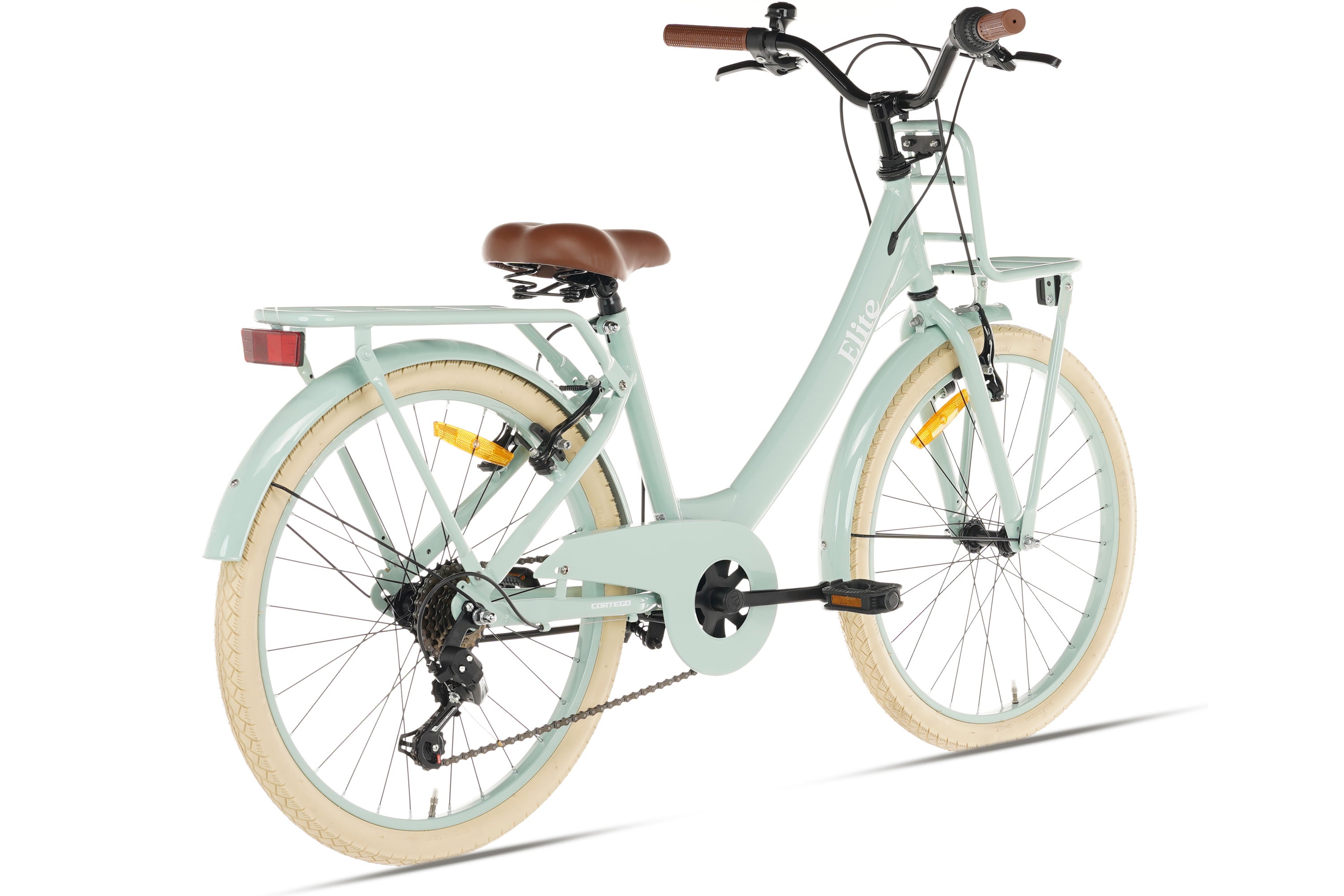 Cortego Elite Meisjesfiets 22 inch - 7 Versnellingen - Groen