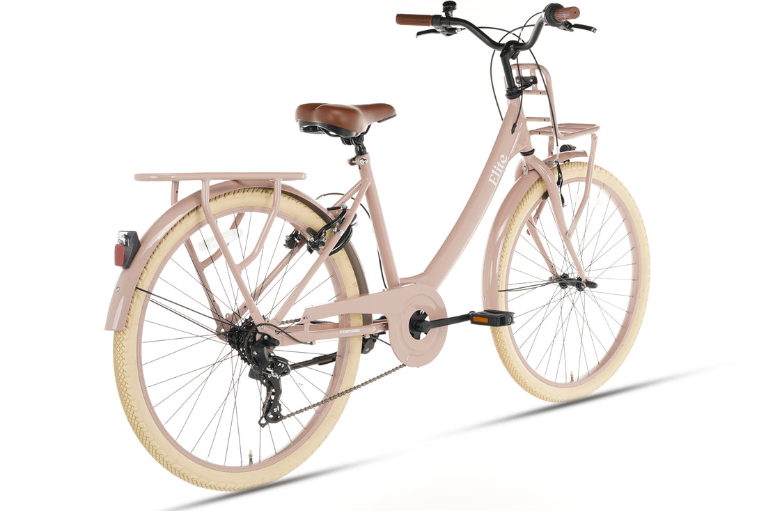 Cortego Elite Meisjesfiets 24 inch - 7 Versnellingen - Zalm