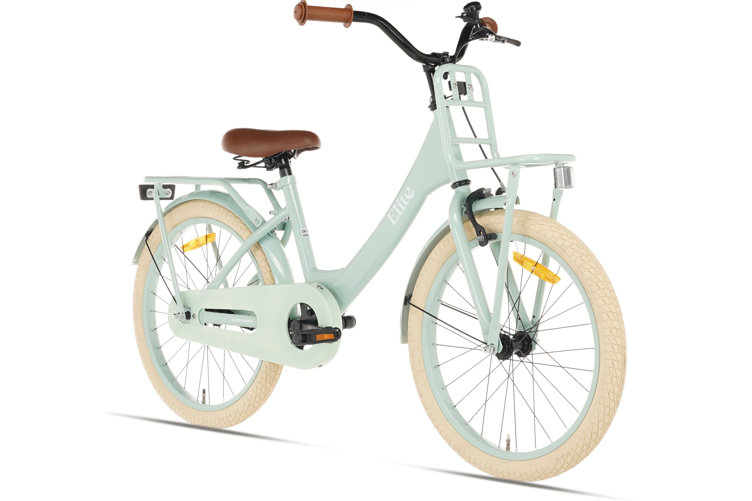 Cortego Elite Meisjesfiets 22 inch Groen