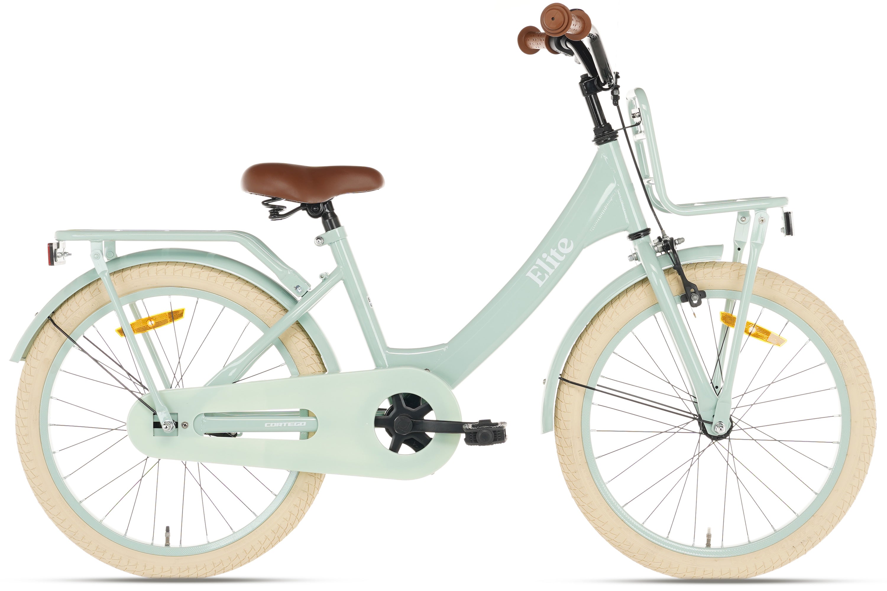 Cortego Elite Meisjesfiets 22 inch Groen