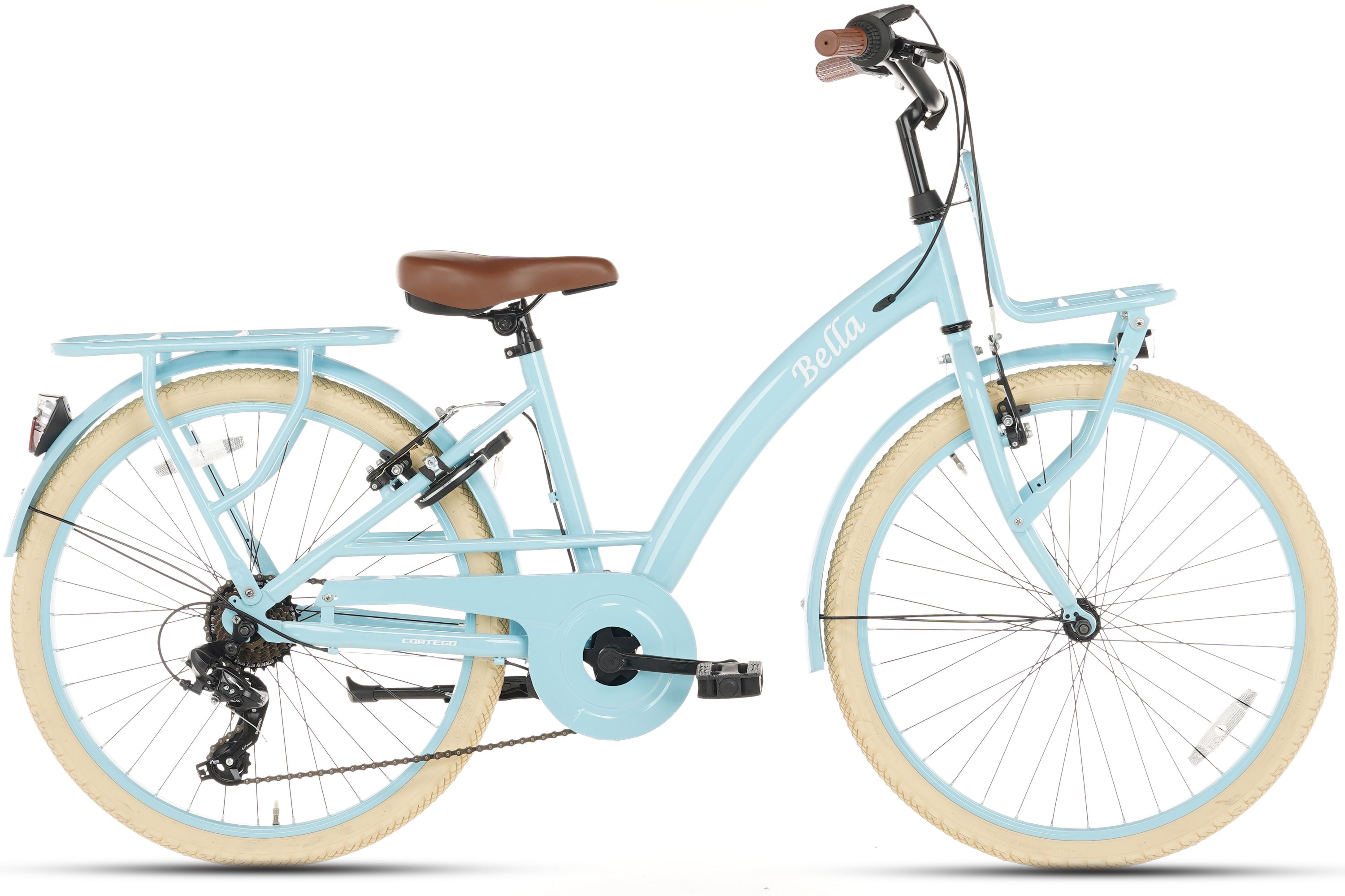Cortego Bella Meisjesfiets 26 inch - 7 Versnellingen - Blauw