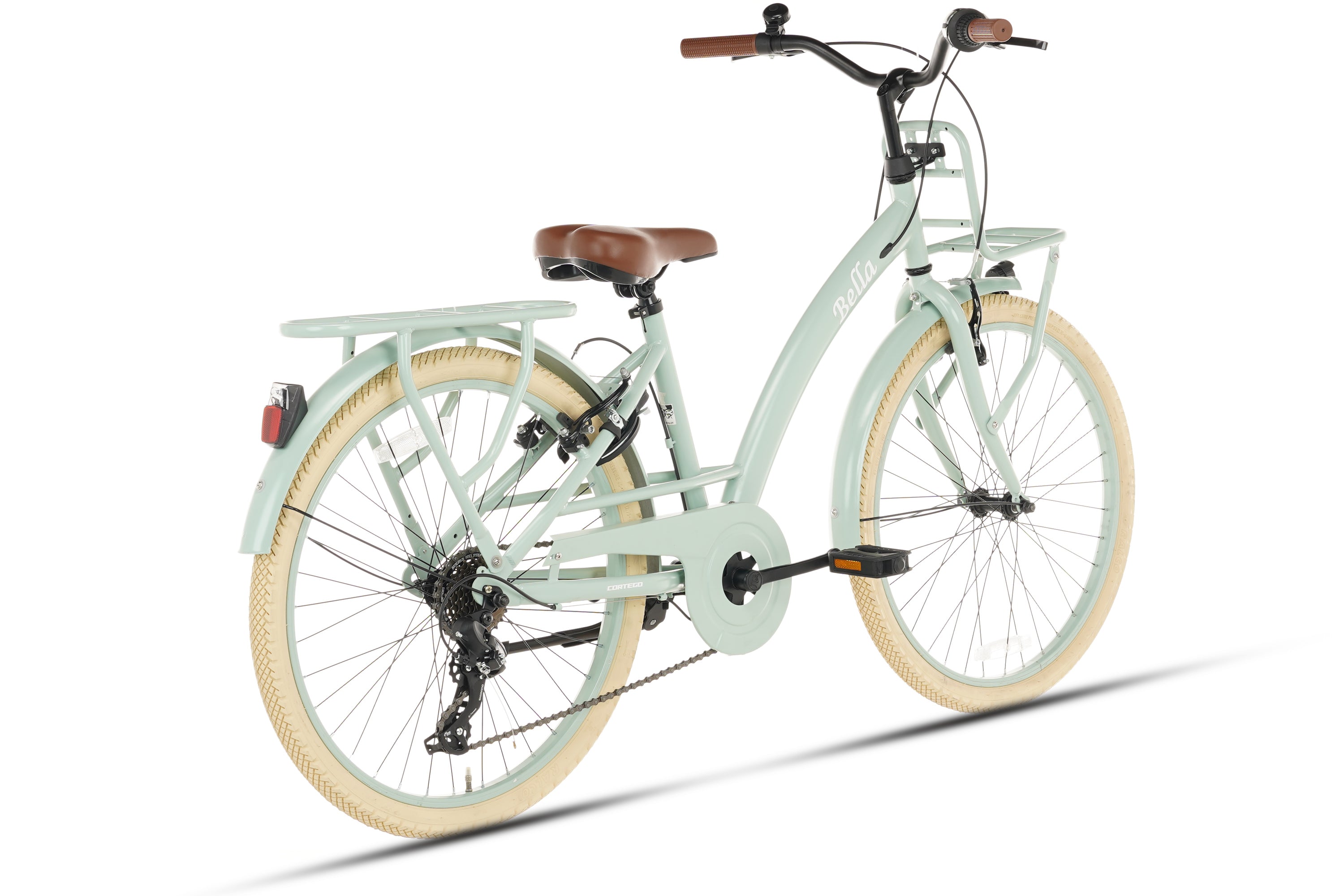 Cortego Bella Meisjesfiets 26 inch - 7 Versnellingen - Groen