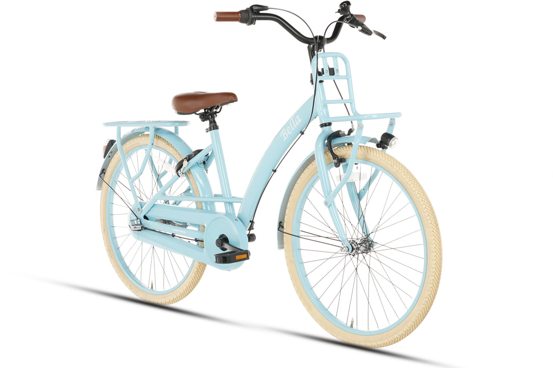 Cortego Bella Meisjesfiets 24 inch 3 Versnellingen - Blauw
