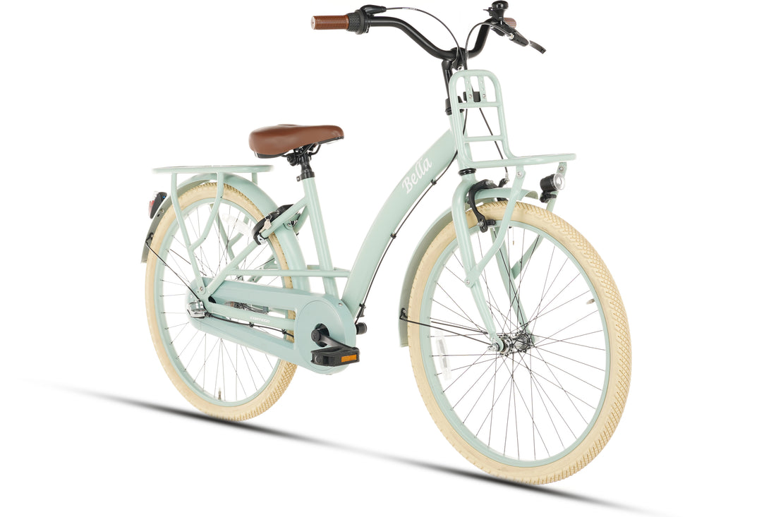 Cortego Bella Meisjesfiets 24 inch 3 Versnellingen - Groen