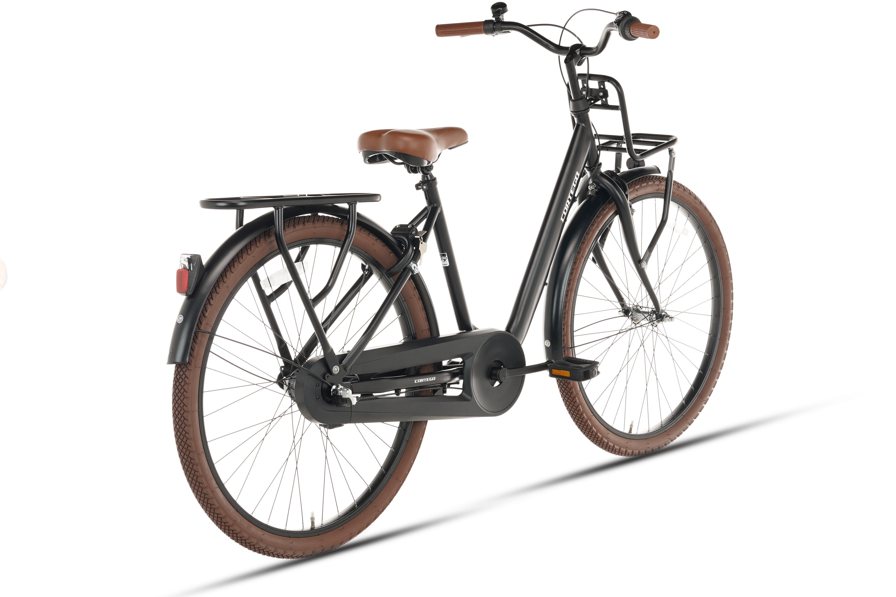 Cortego Excellent Meisjesfiets 26 inch - 3 Versnellingen - Mat-Zwart