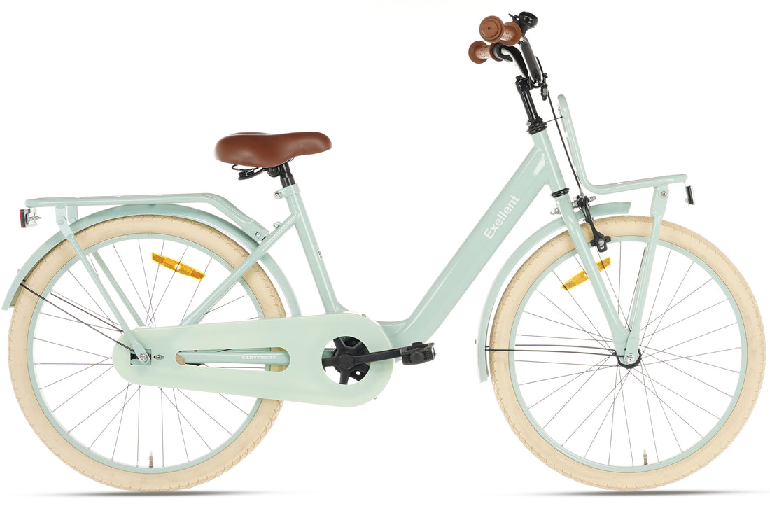 Cortego Excellent Meisjesfiets Groen 22 inch