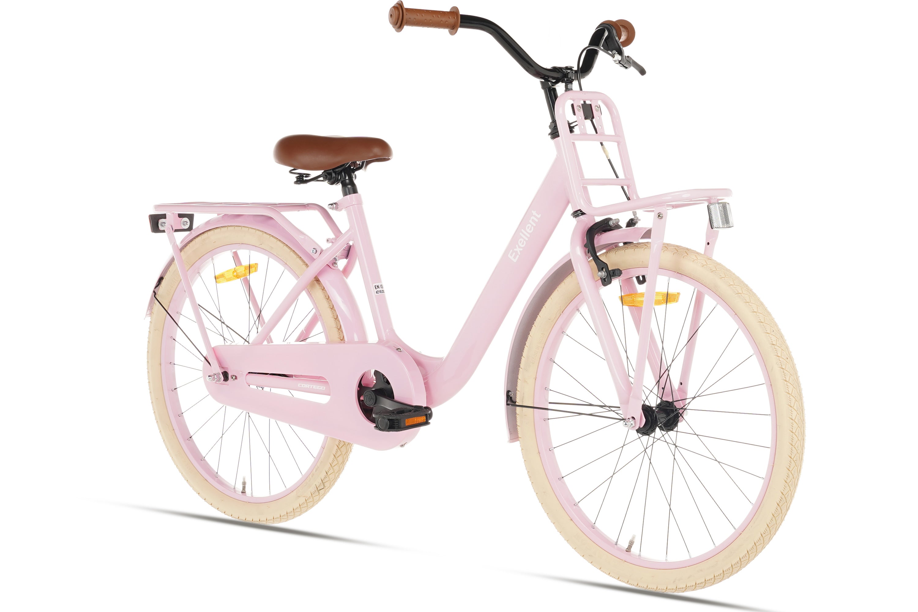 Cortego Excellent Meisjesfiets Roze 22 inch