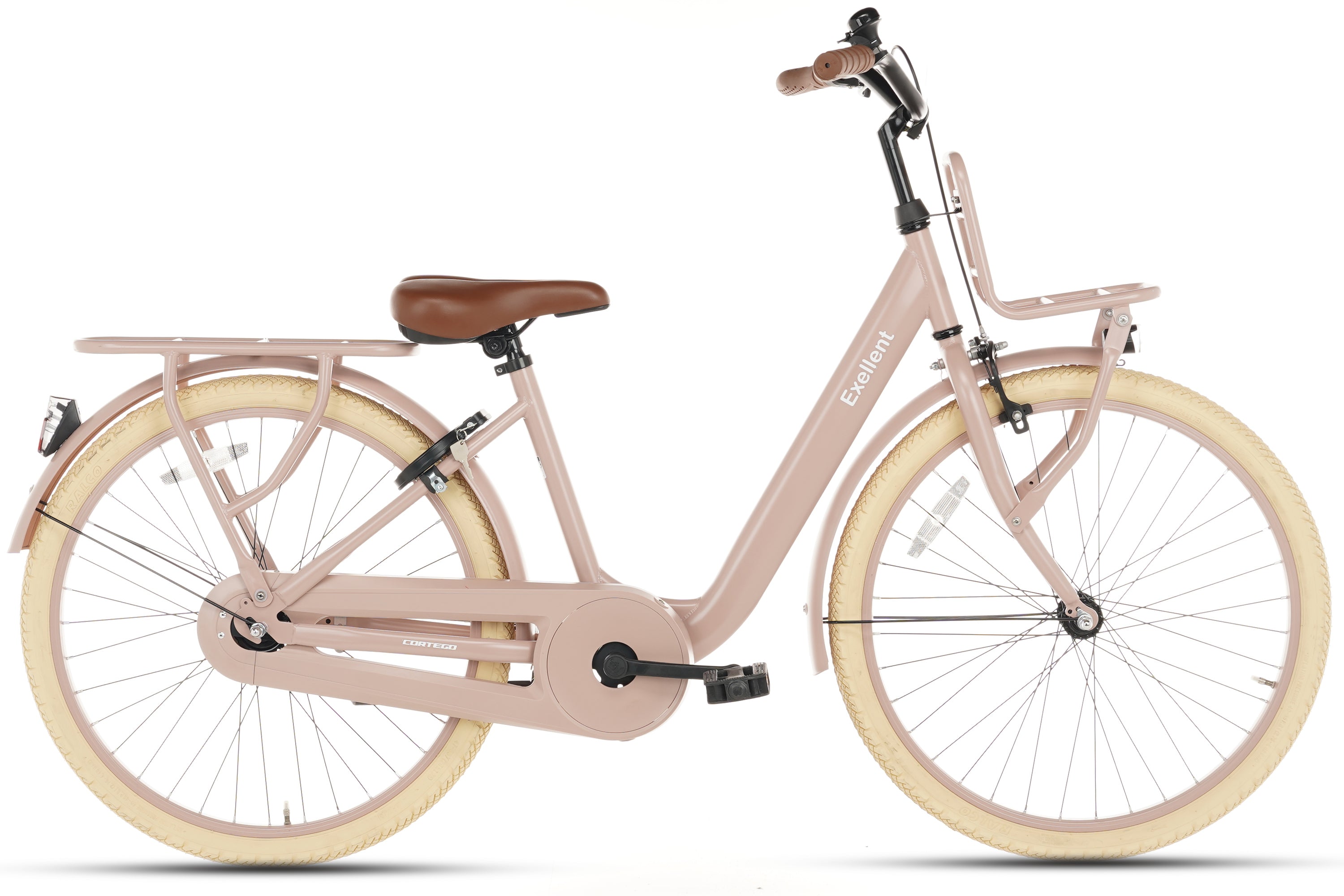 Cortego Excellent Meisjesfiets 26 inch Zalm