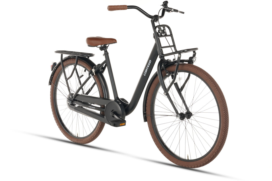 Cortego Excellent Meisjesfiets 26 inch Mat-Zwart