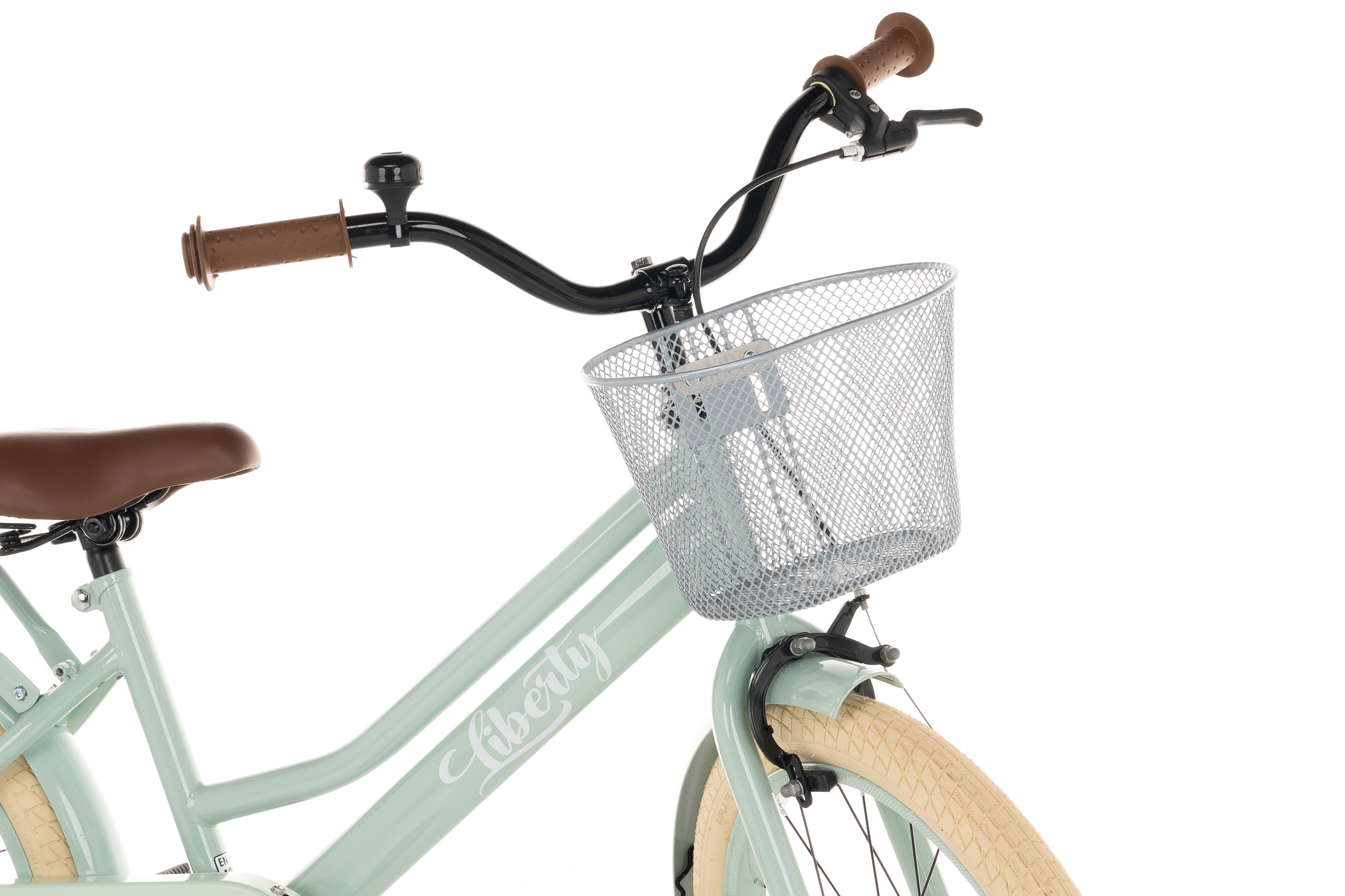 Cortego Liberty meisjesfiets Groen 20 inch + mand