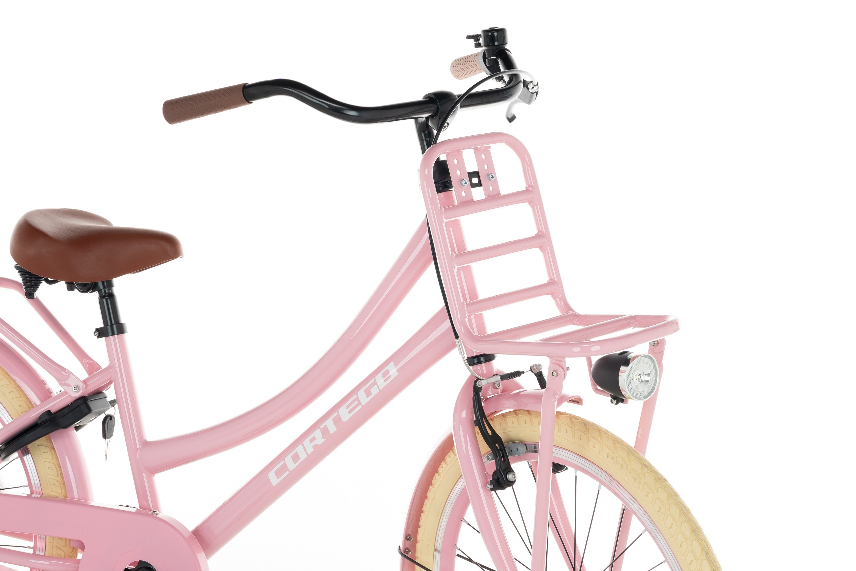 Cortego Transporter Meisjesfiets 22 inch Roze