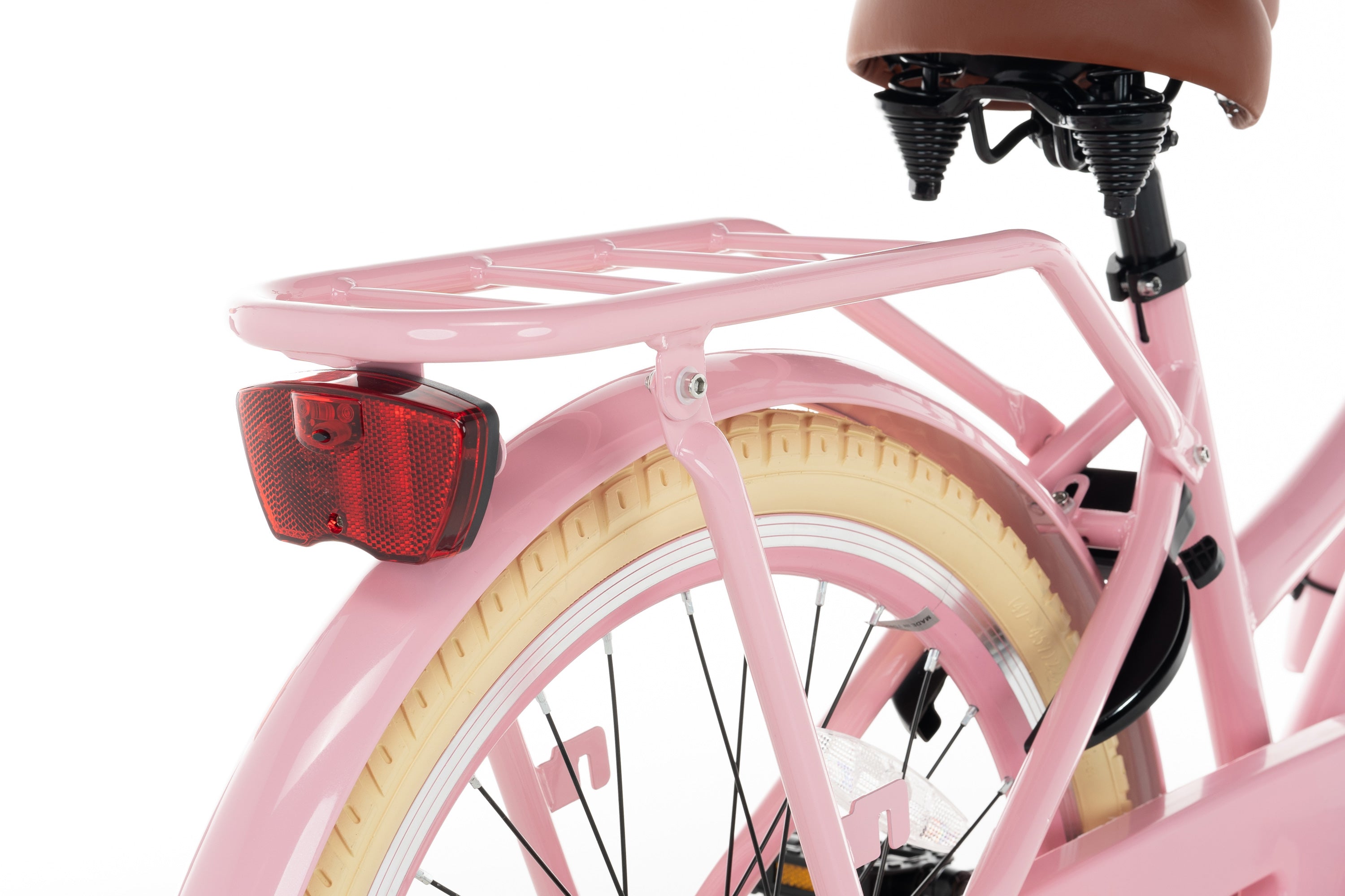 Cortego Transporter Meisjesfiets 22 inch Roze