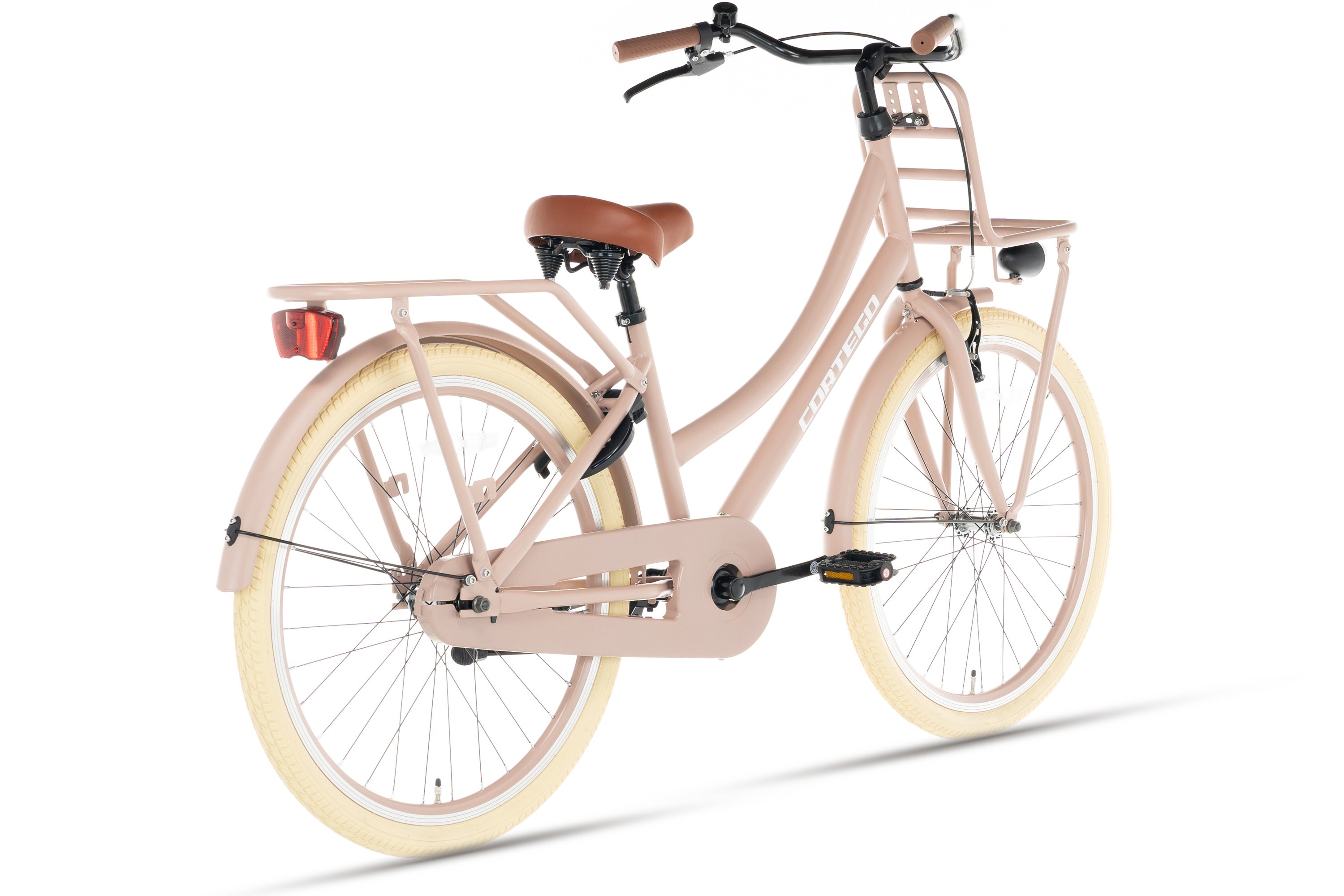 Cortego Transporter Meisjesfiets 24 inch Zalm