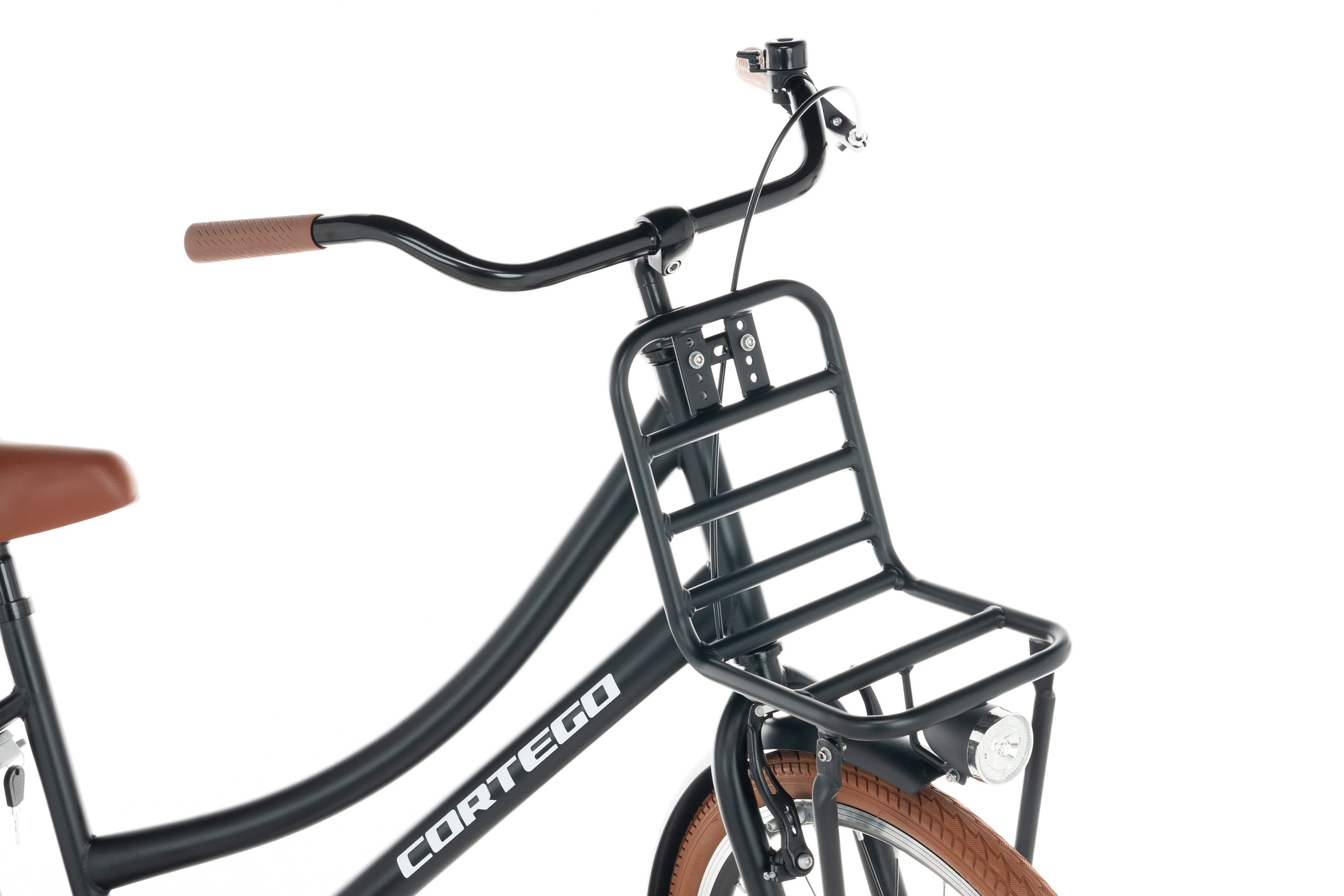 Cortego Transporter Meisjesfiets 26 inch Mat-Zwart