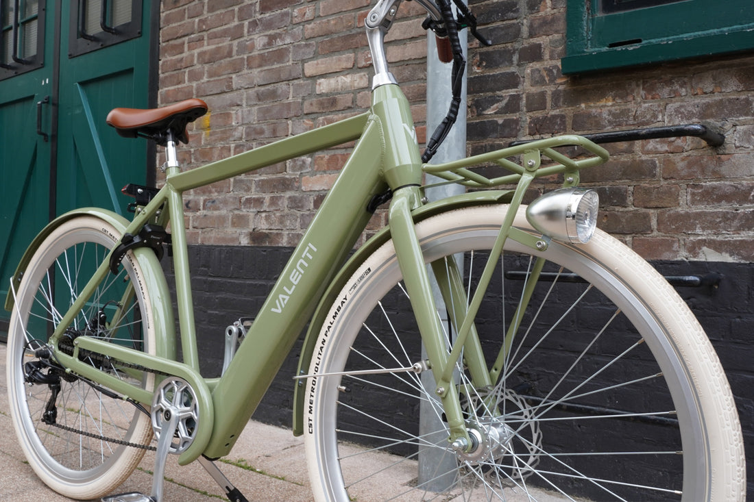 Valenti X7 Elektrische Herenfiets Green