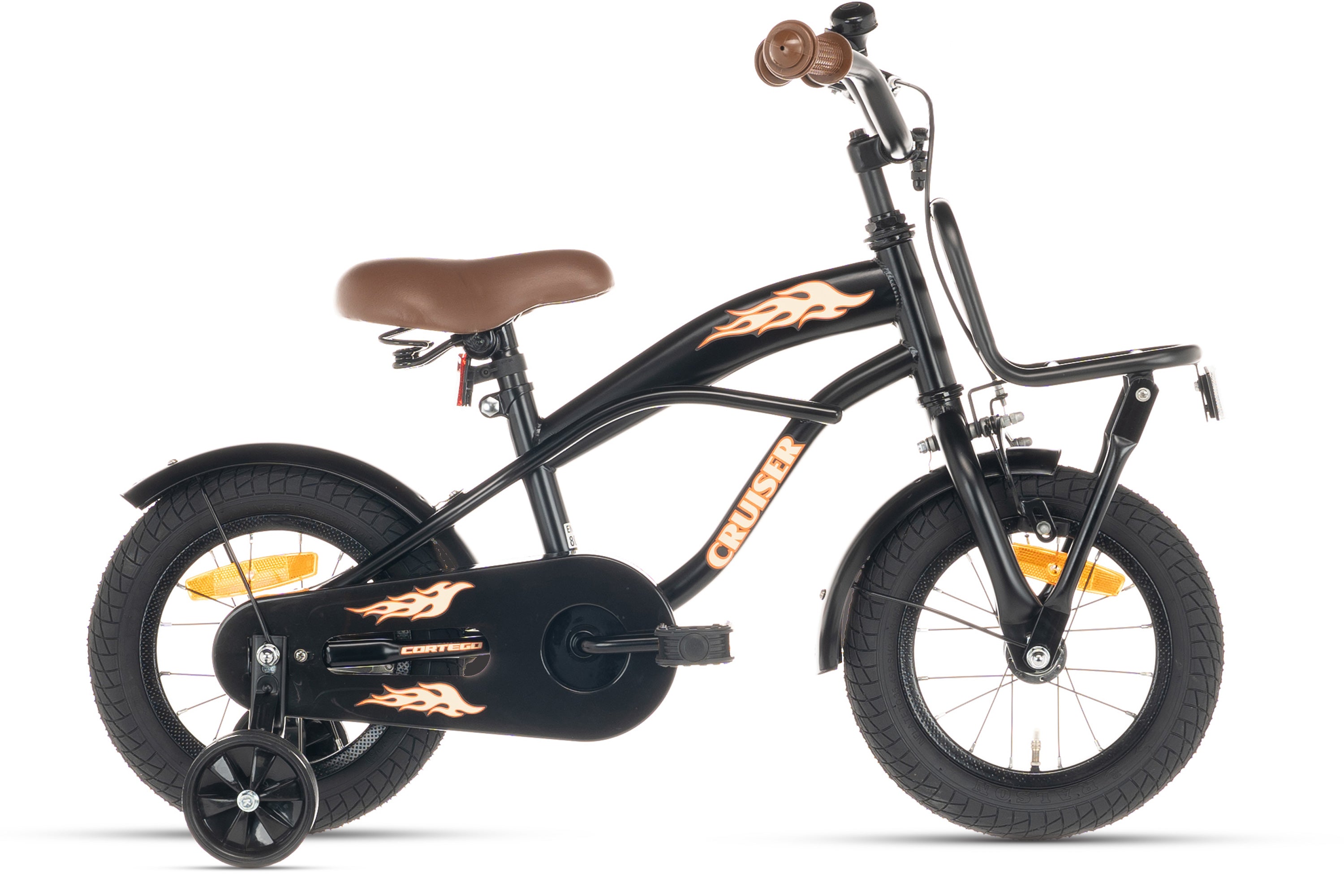 Cortego Cruiser Plus Jongensfiets Zwart 12 Inch