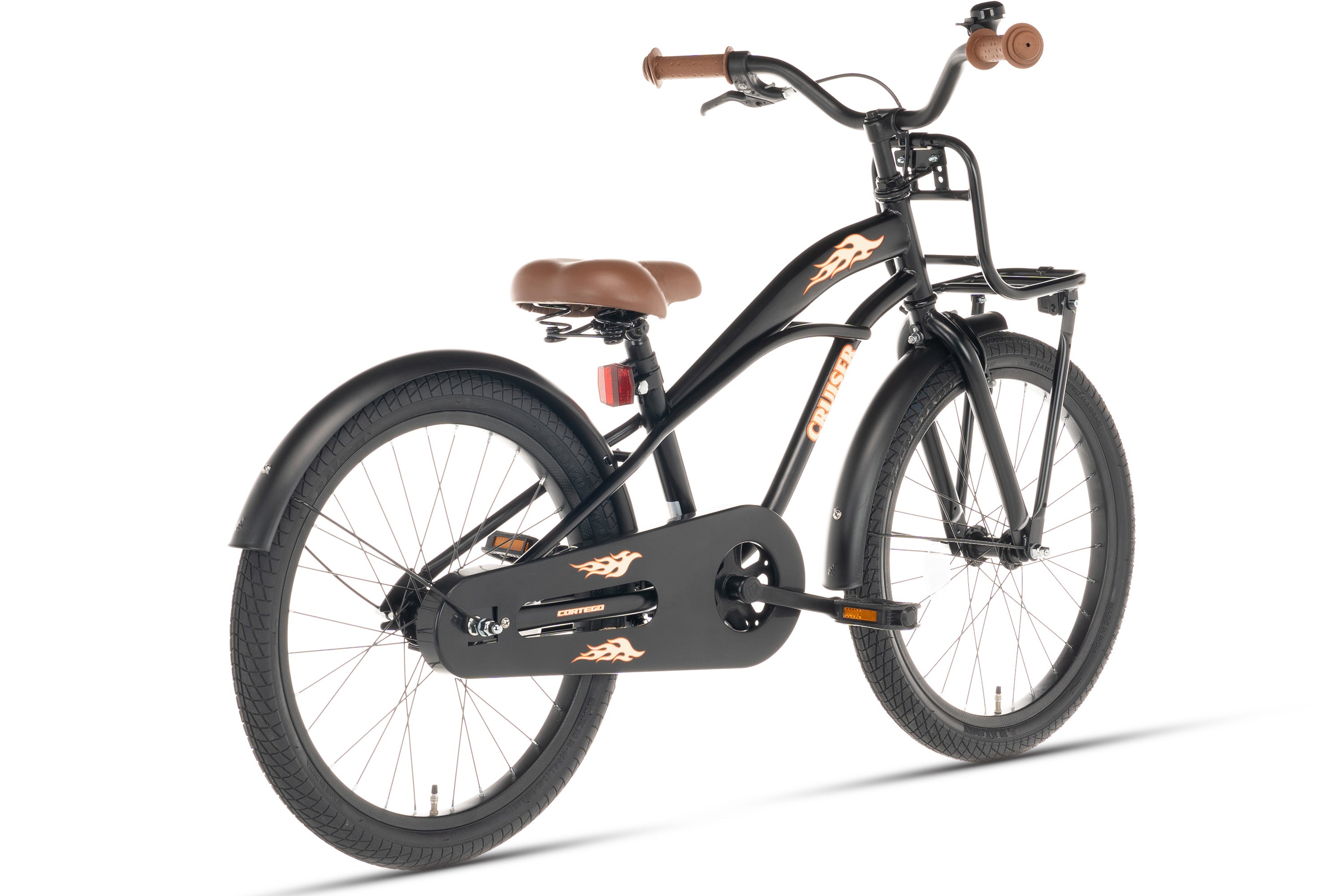 Cortego Cruiser Plus Jongensfiets Zwart 20 Inch