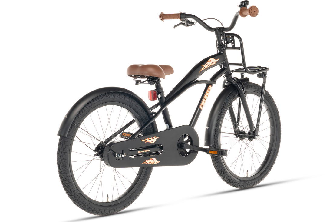 Cortego Cruiser Plus Jongensfiets Zwart 22 Inch