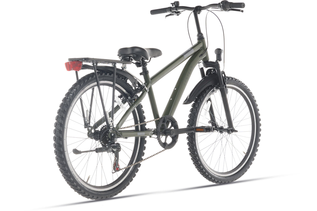Cortego Ranger Plus 7-speed Jongensfiets 24 inch Army Green