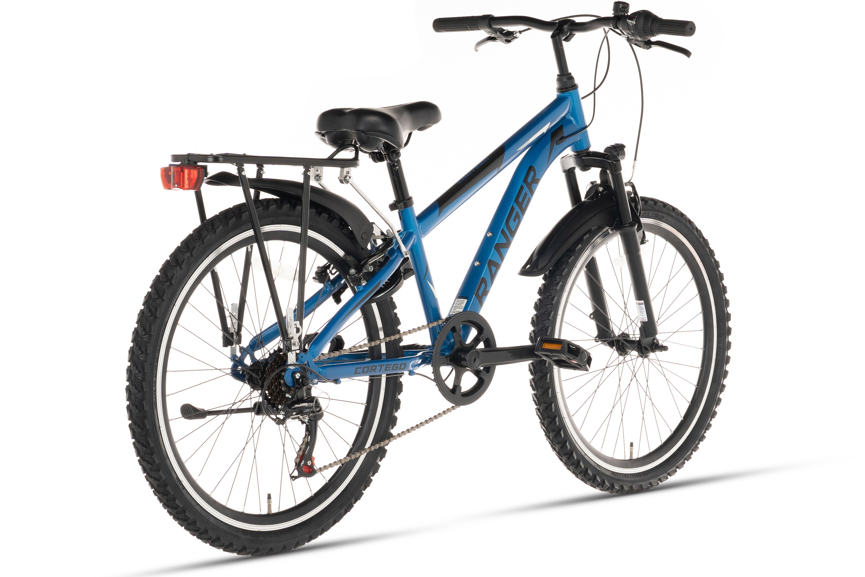 Cortego Ranger Plus 7-speed Jongensfiets 24 inch Blauw